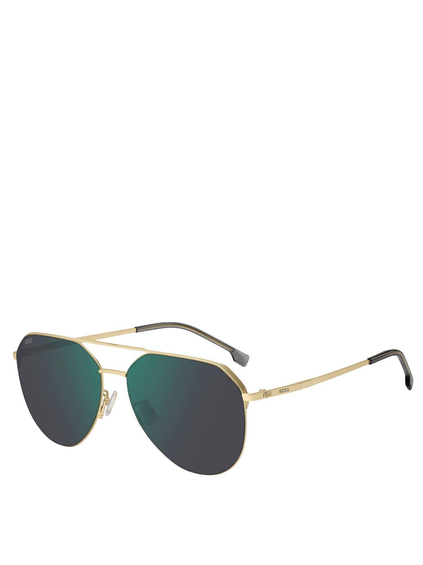 undefined Hugo Boss Metal Pilot Sunglasses