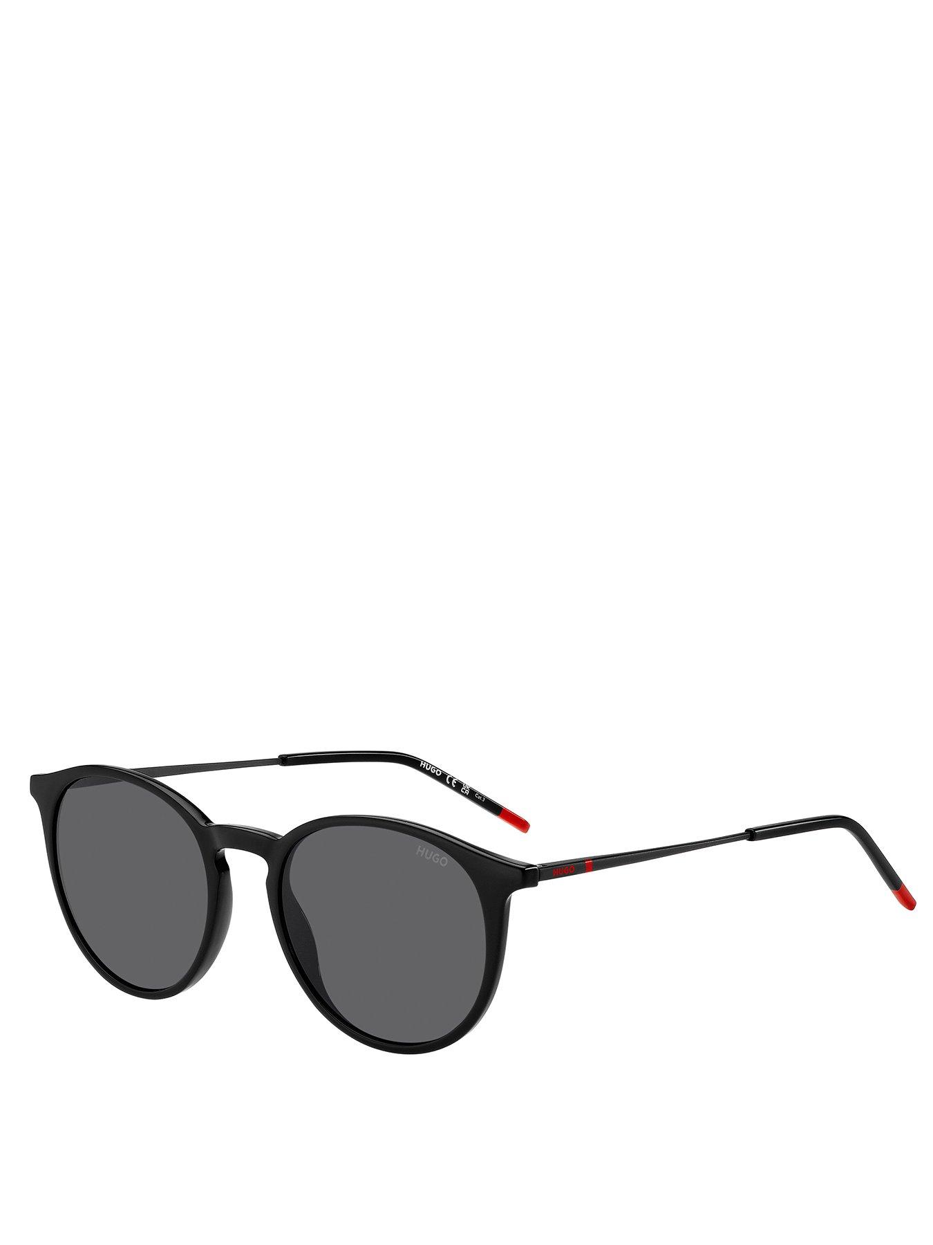 undefined Round Logo Sunglasses