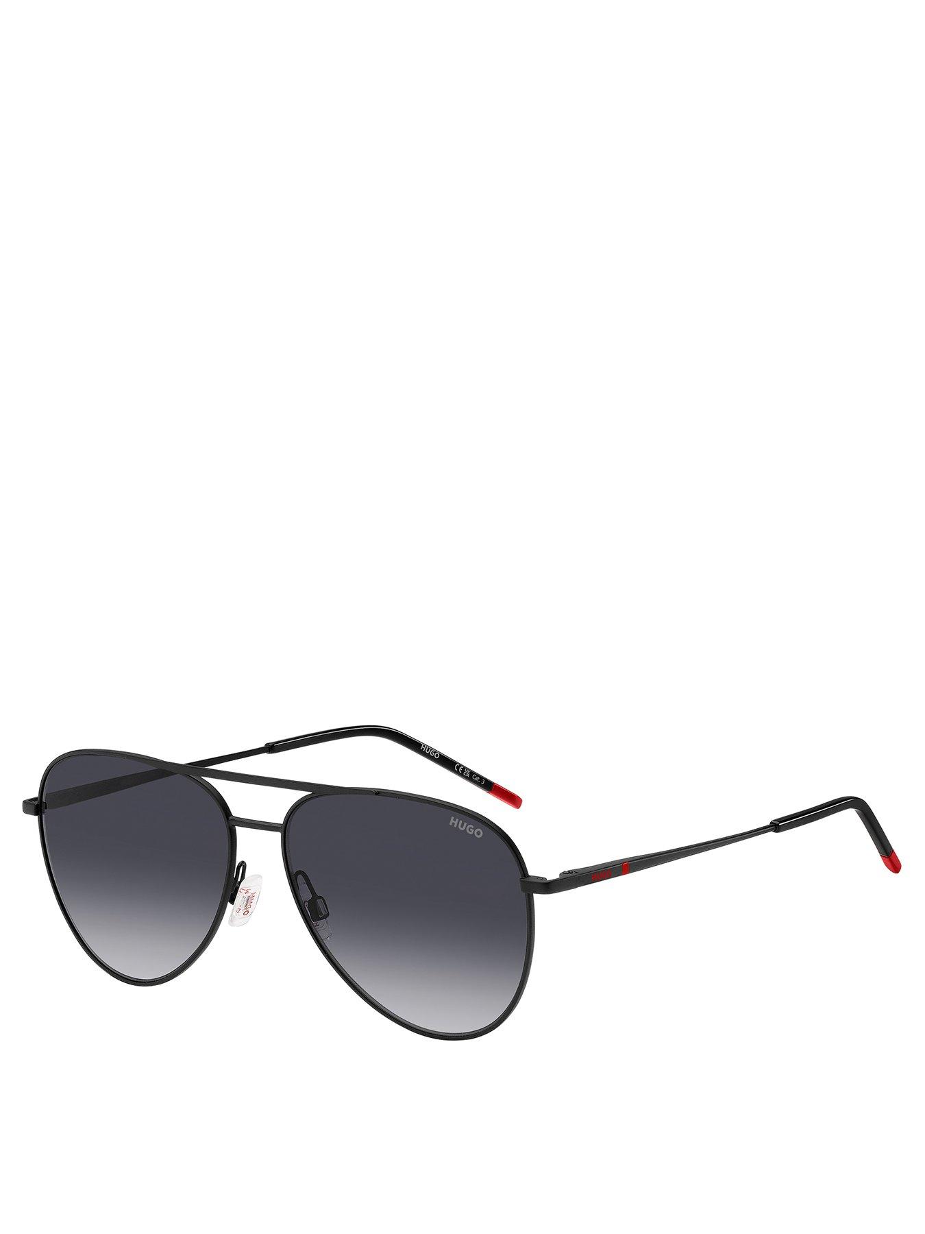 HUGO Metal Pilot Sunglasses