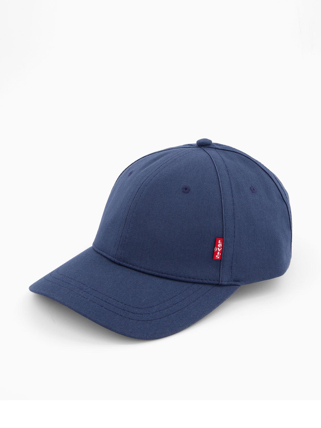 undefined Levi's Classic Twill Red Tab Baseball Cap- Navy