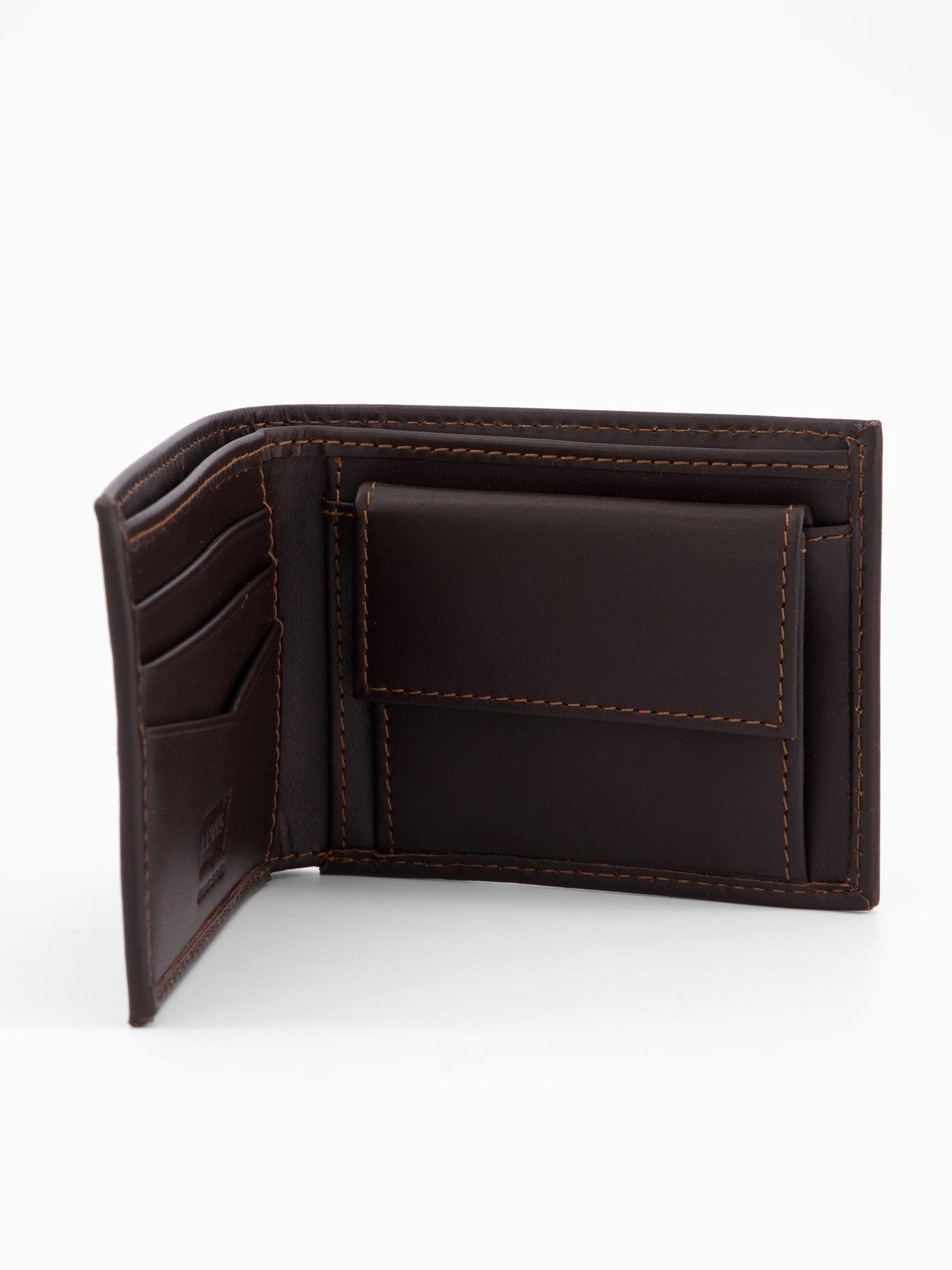 Image 2 of 4 of Levi's Casual Classics Coin Bifold Wallet- Dark Brown