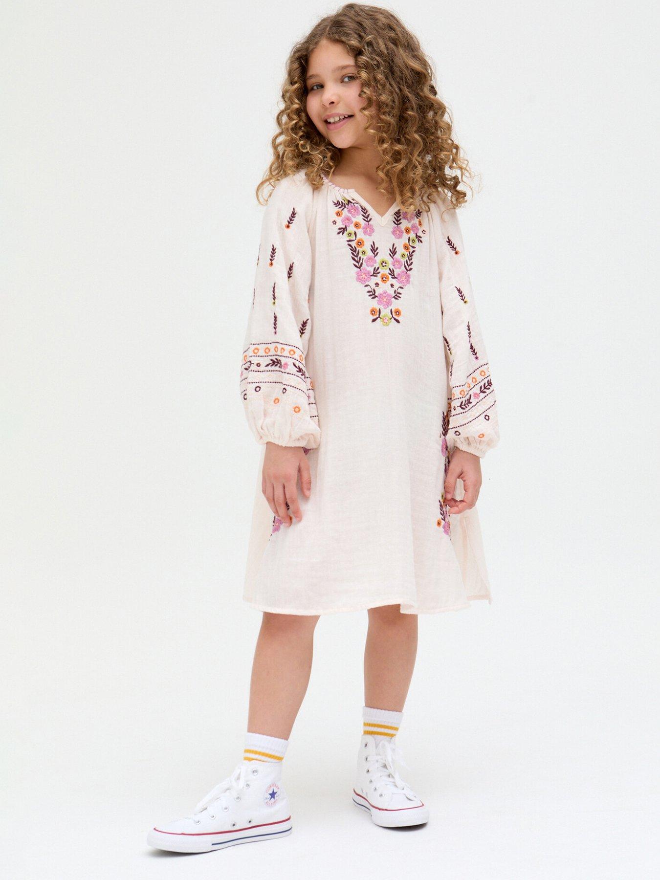 undefined Lavender Dress - Ecru