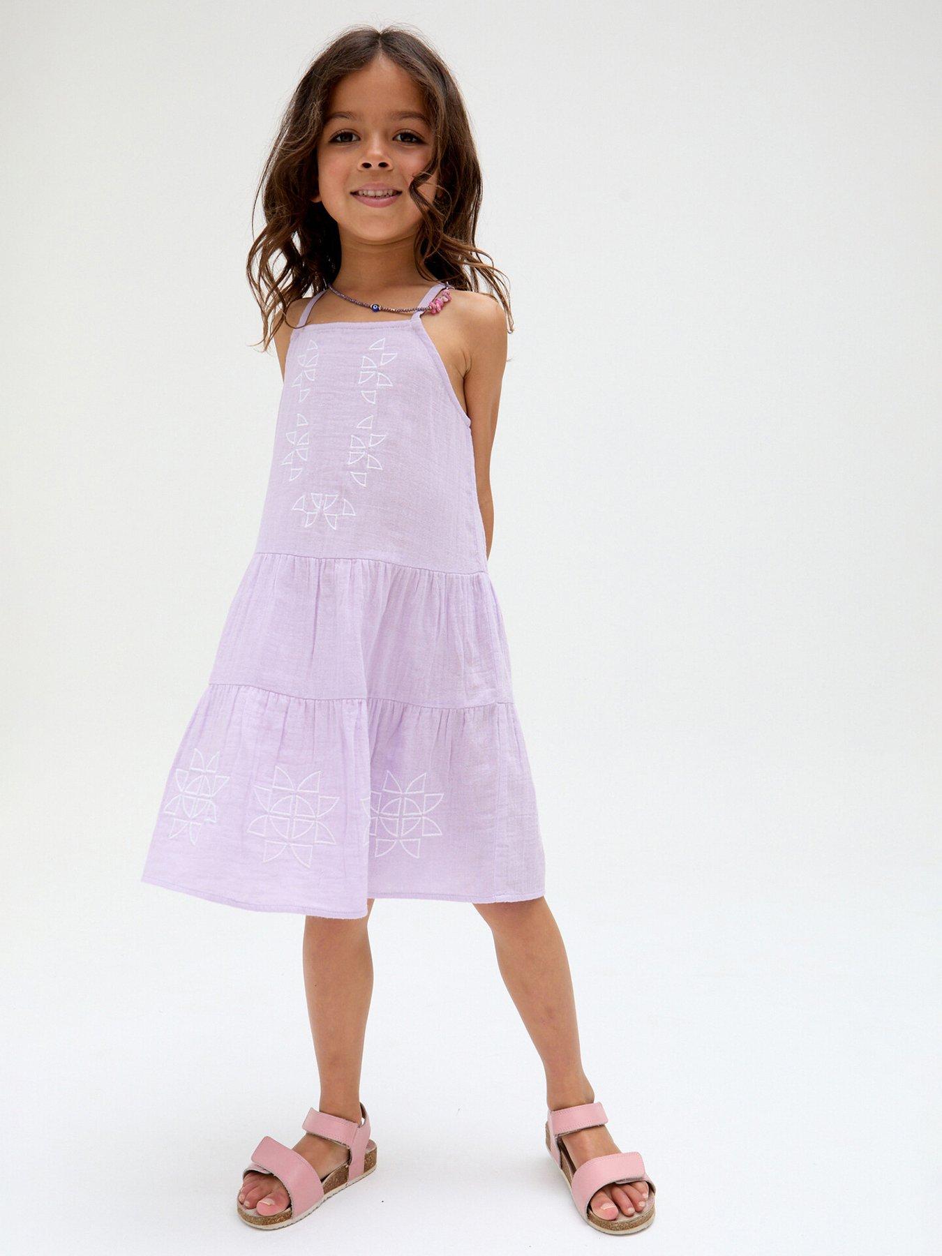 undefined Girls Camilla Dress - Purple