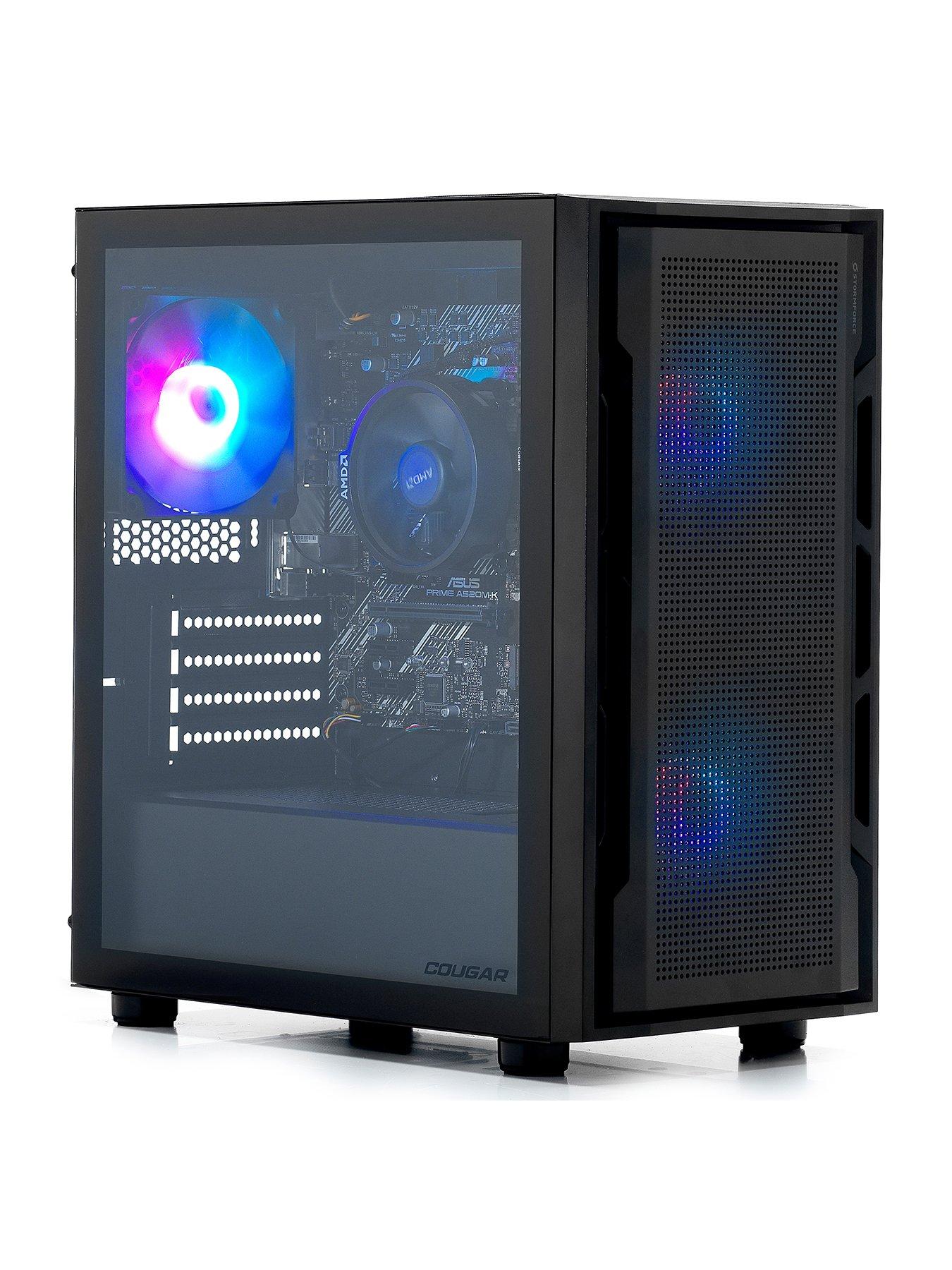 Image 3 of 7 of Stormforce Uniface Gaming Desktop Bundle - AMD Ryzen 5 - 16GB RAM 1TB SSD - Black