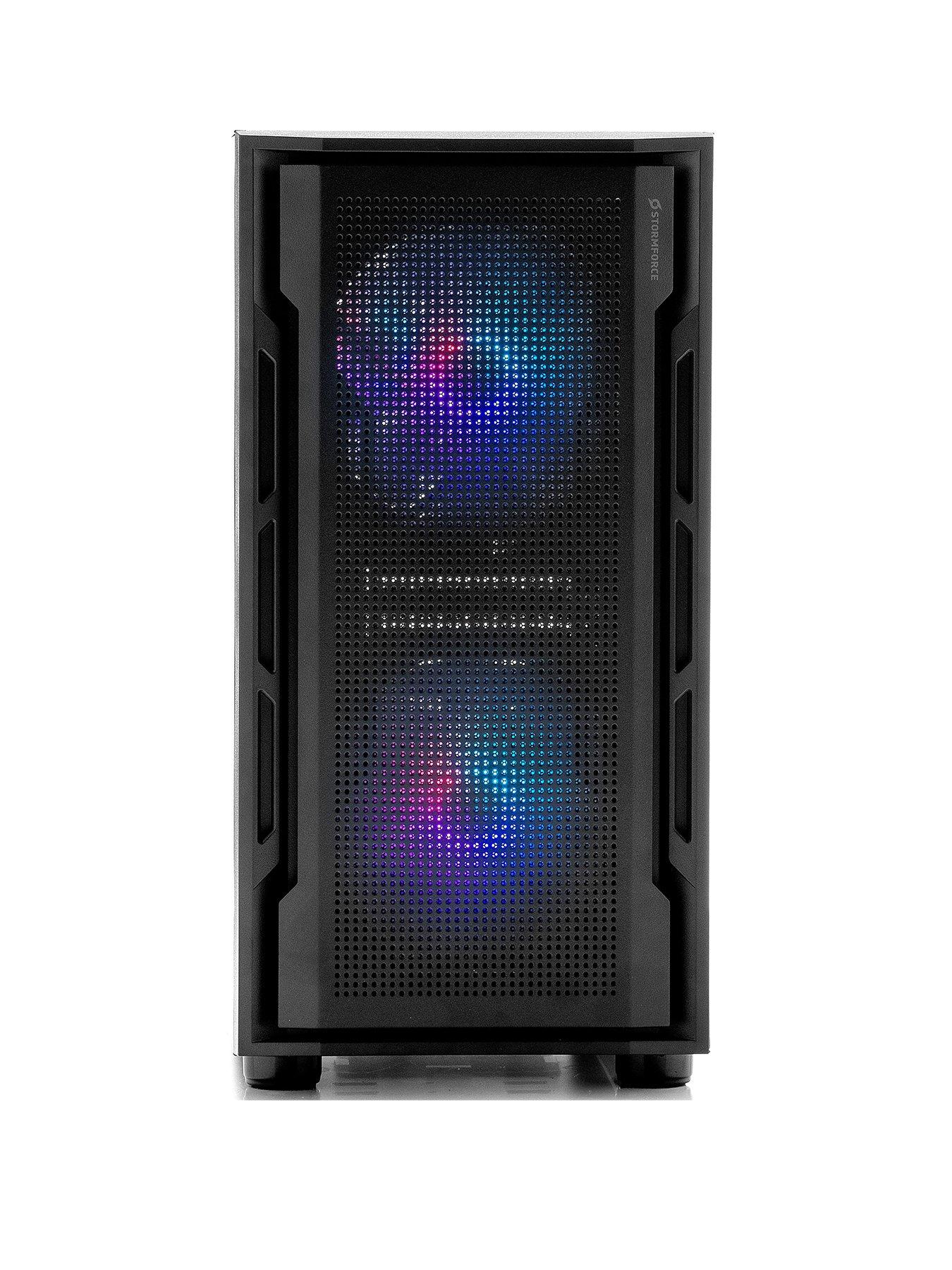 undefined Uniface Gaming Desktop - GeForce RTX 3050 - AMD Ryzen 5 - 16GB RAM 1TB SSD - Black
