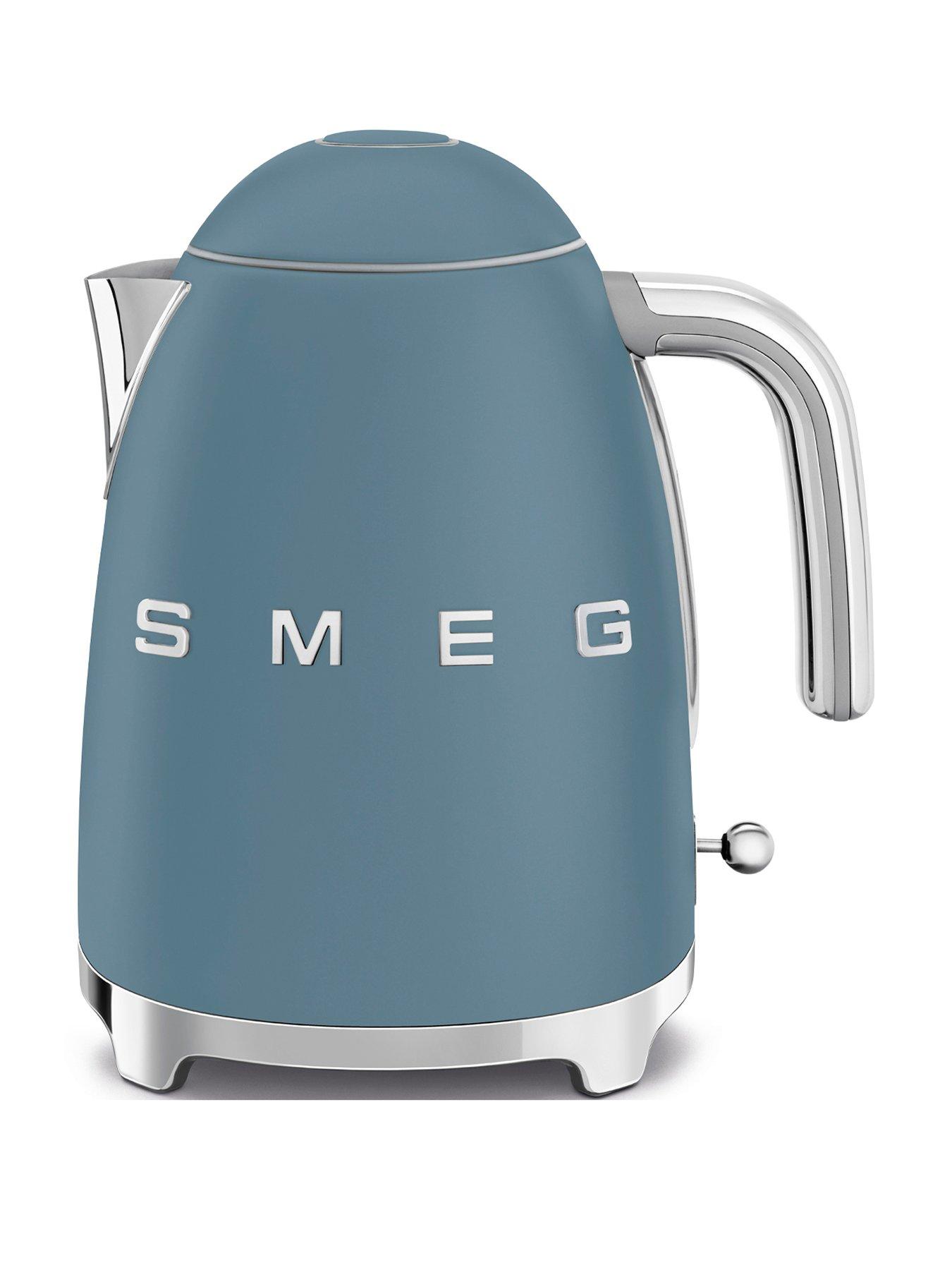 Smeg KLF03 Retro Style Jug Kettle, 3KW, 1.7L - Storm Blue
