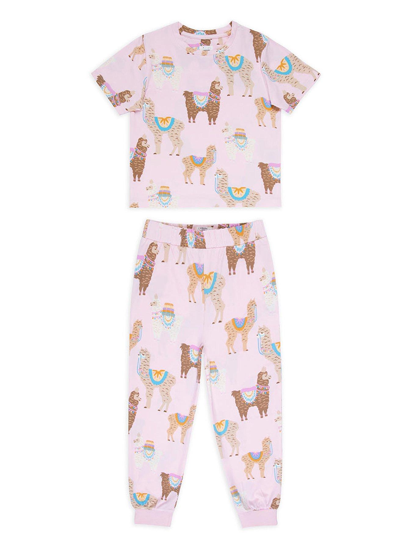 undefined Kids Print Long Pyjama Set