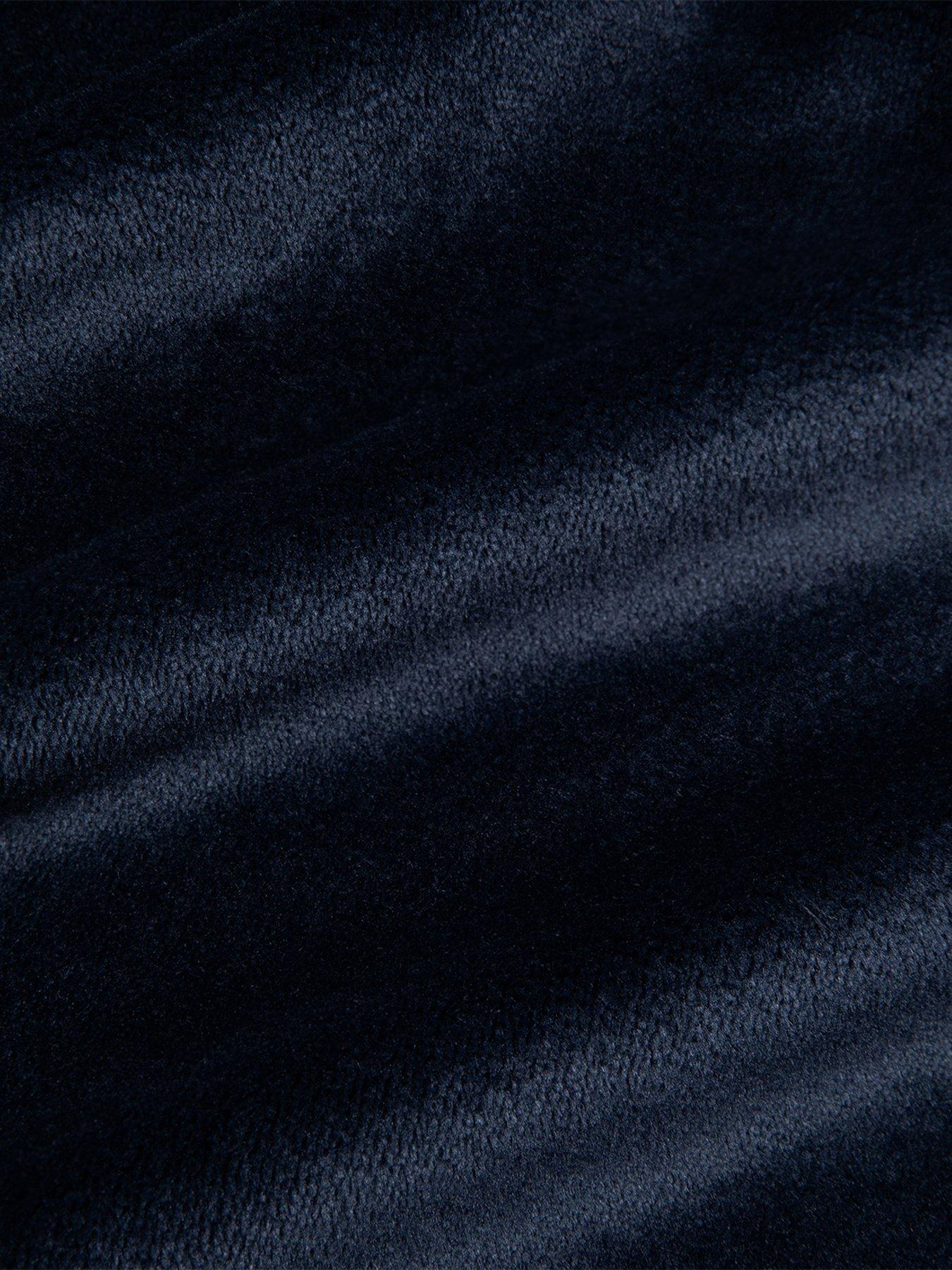 Image 3 of 3 of CHELSEA PEERS Unisex Kids Hooded Dressing Gown - Navy