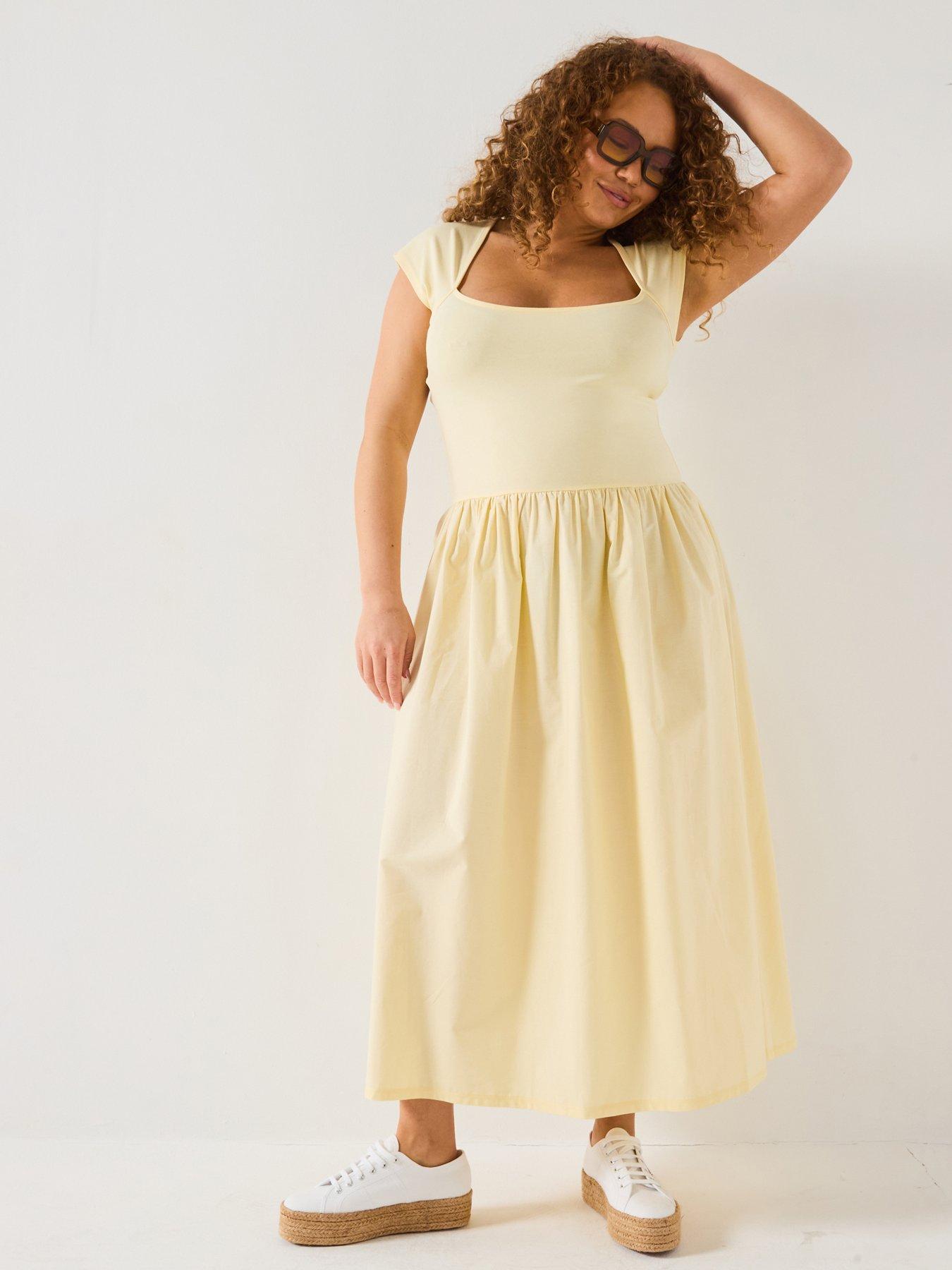 undefined Seam Detail 2 in 1 Dress