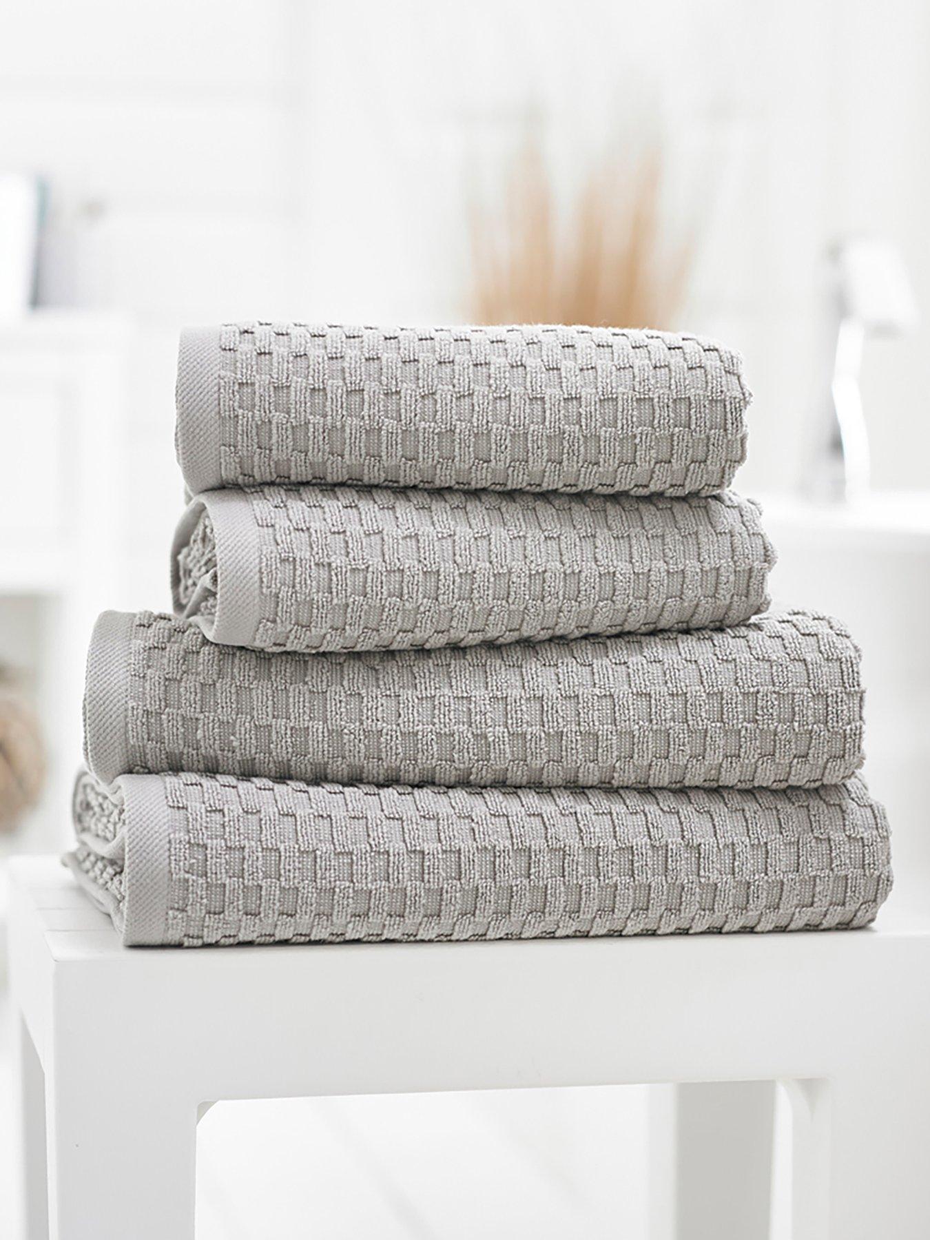 Deyongs Brooklyn Waffle Bath Sheet 500gsm