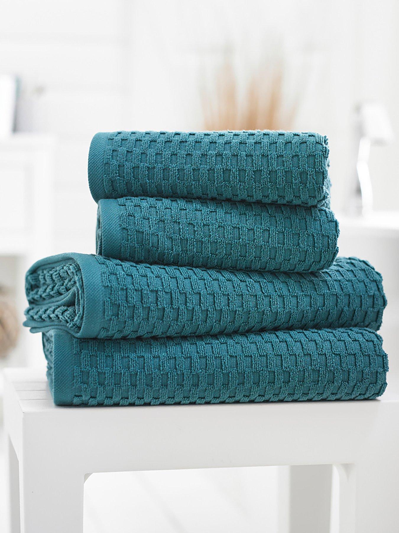 undefined Brooklyn Waffle Bath Sheet 500gsm
