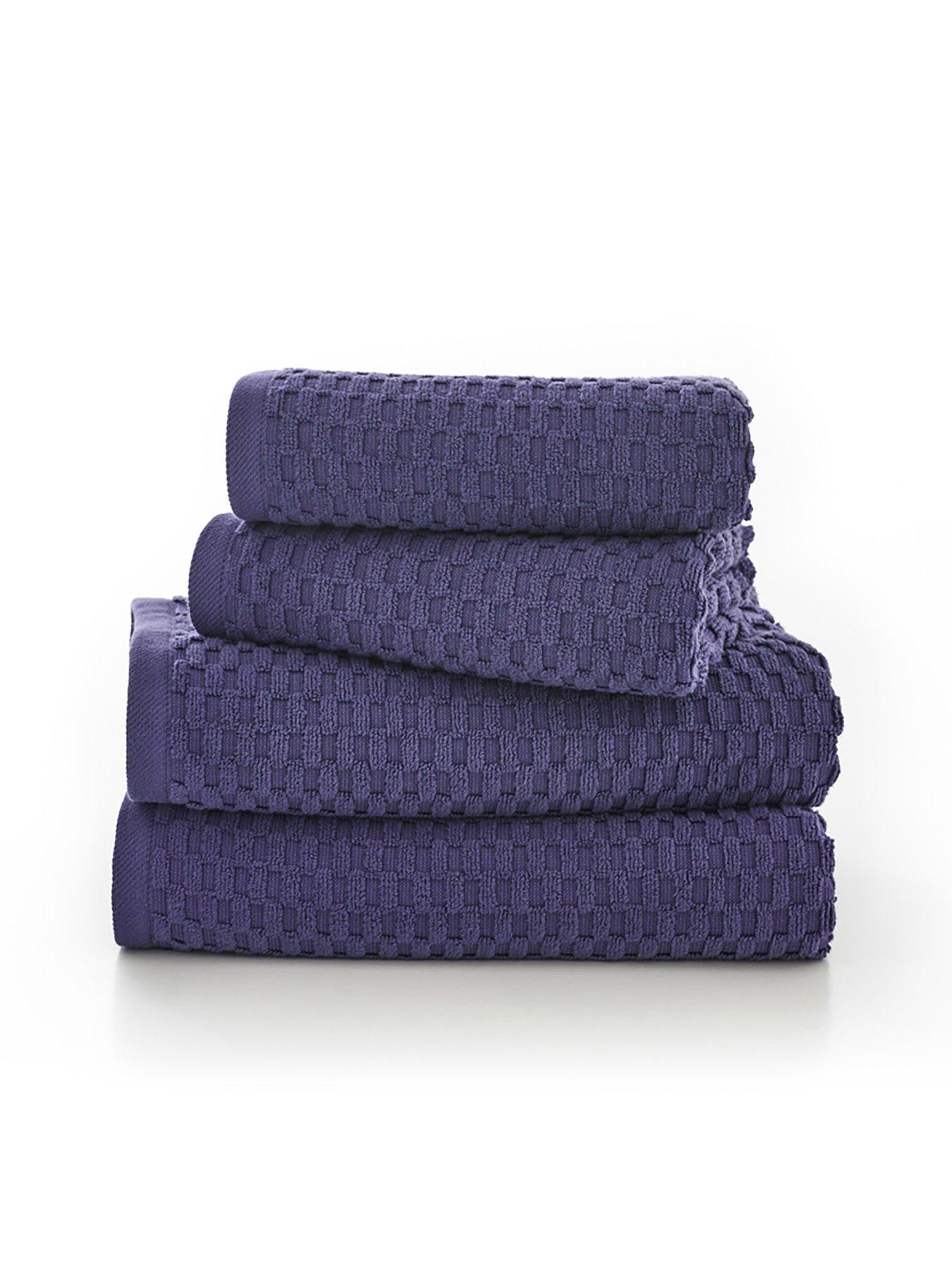 Product photograph of Deyongs Brooklyn Waffle Bath Sheet 500gsm from very.co.uk