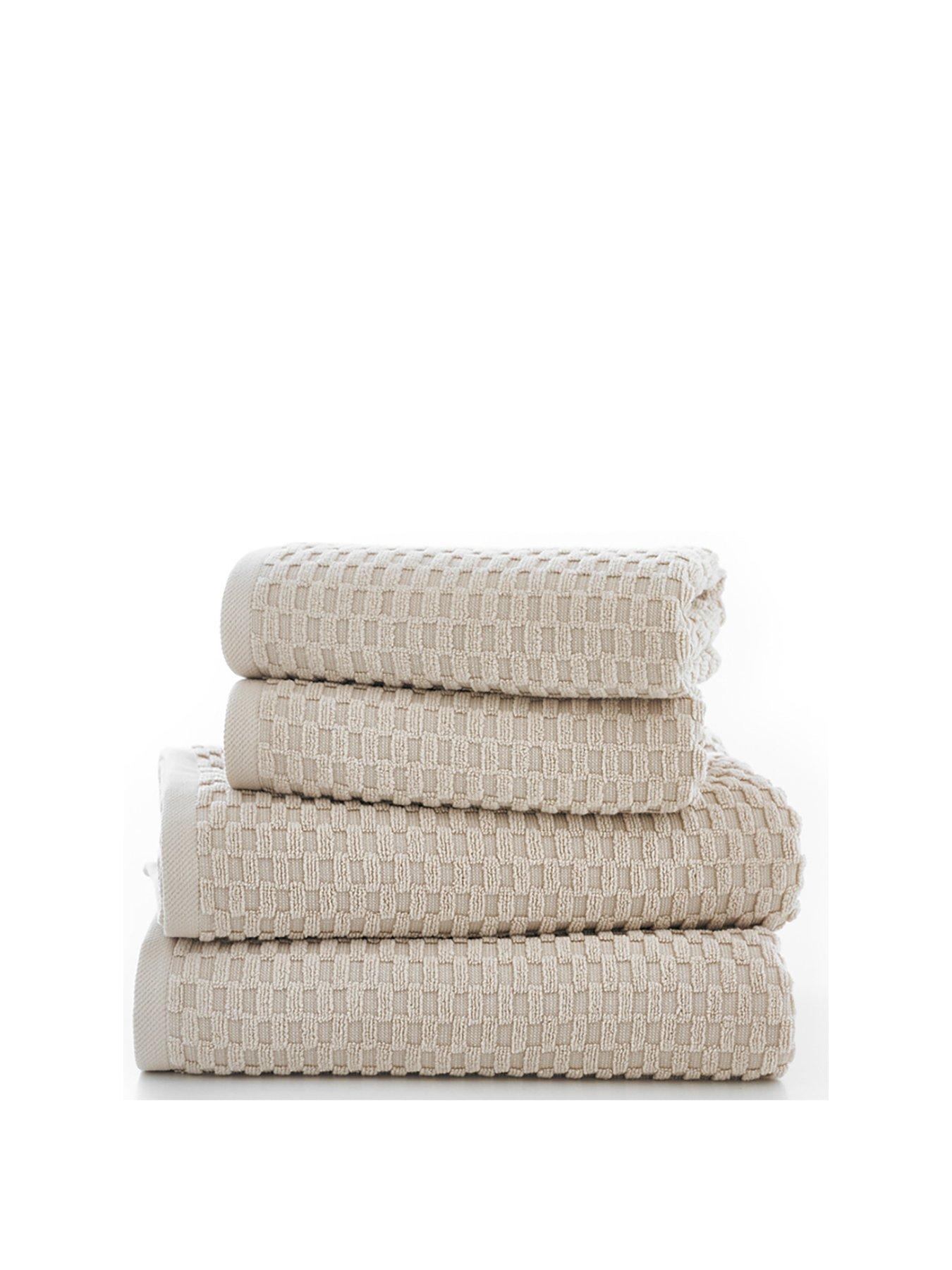 Image 2 of 3 of Deyongs Brooklyn Waffle Bath Sheet 500gsm