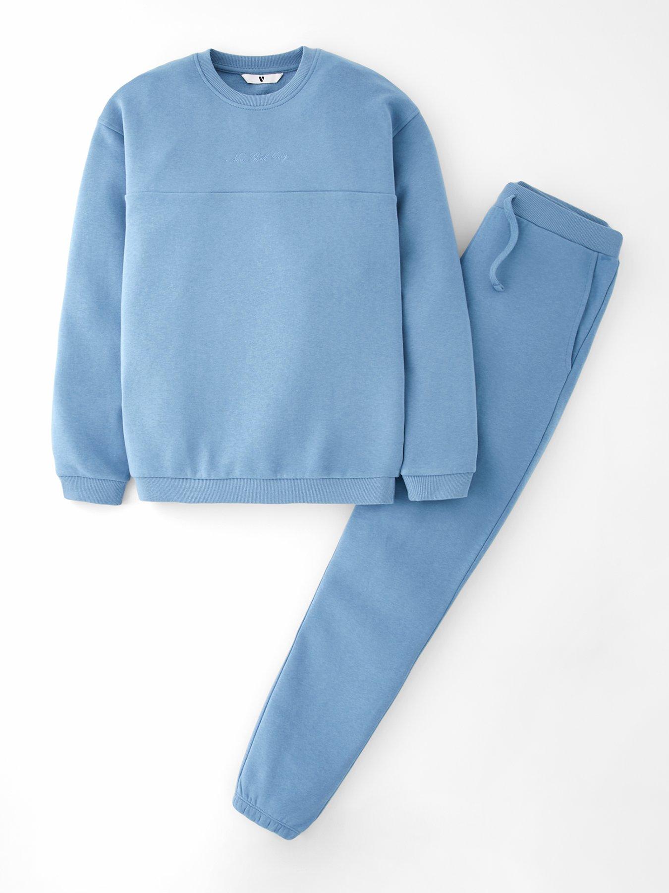 undefined Elevated Sweatshirt And Jogger Set
