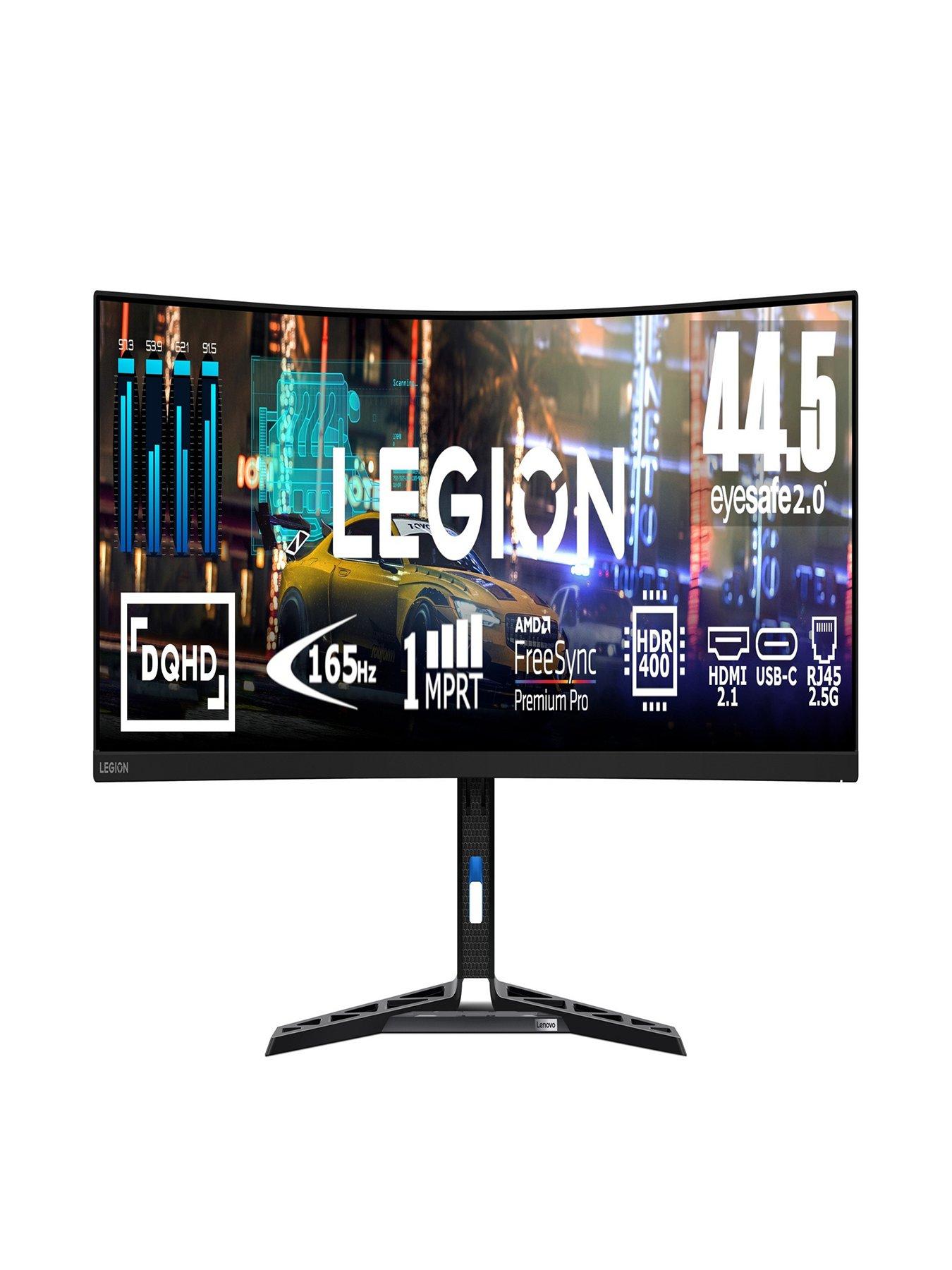 undefined Legion R45w-30 44.5in, DQHD(5120x1440), 170Hz, Freesync, VA, HDR400, VESA Support, Adjustable Stand, Speakers, PC  &  Console, Curved Gaming Monitor
