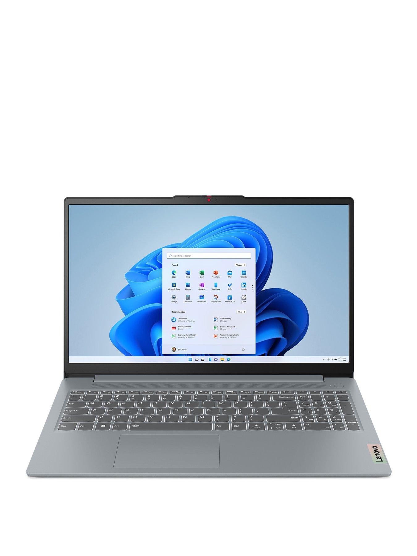 Lenovo IdeaPad Slim 3 15IAN8 Laptop - 15.6in FHD IPS, Intel Core i3, 8GB DDR5 RAM, 128GB SSD - Grey