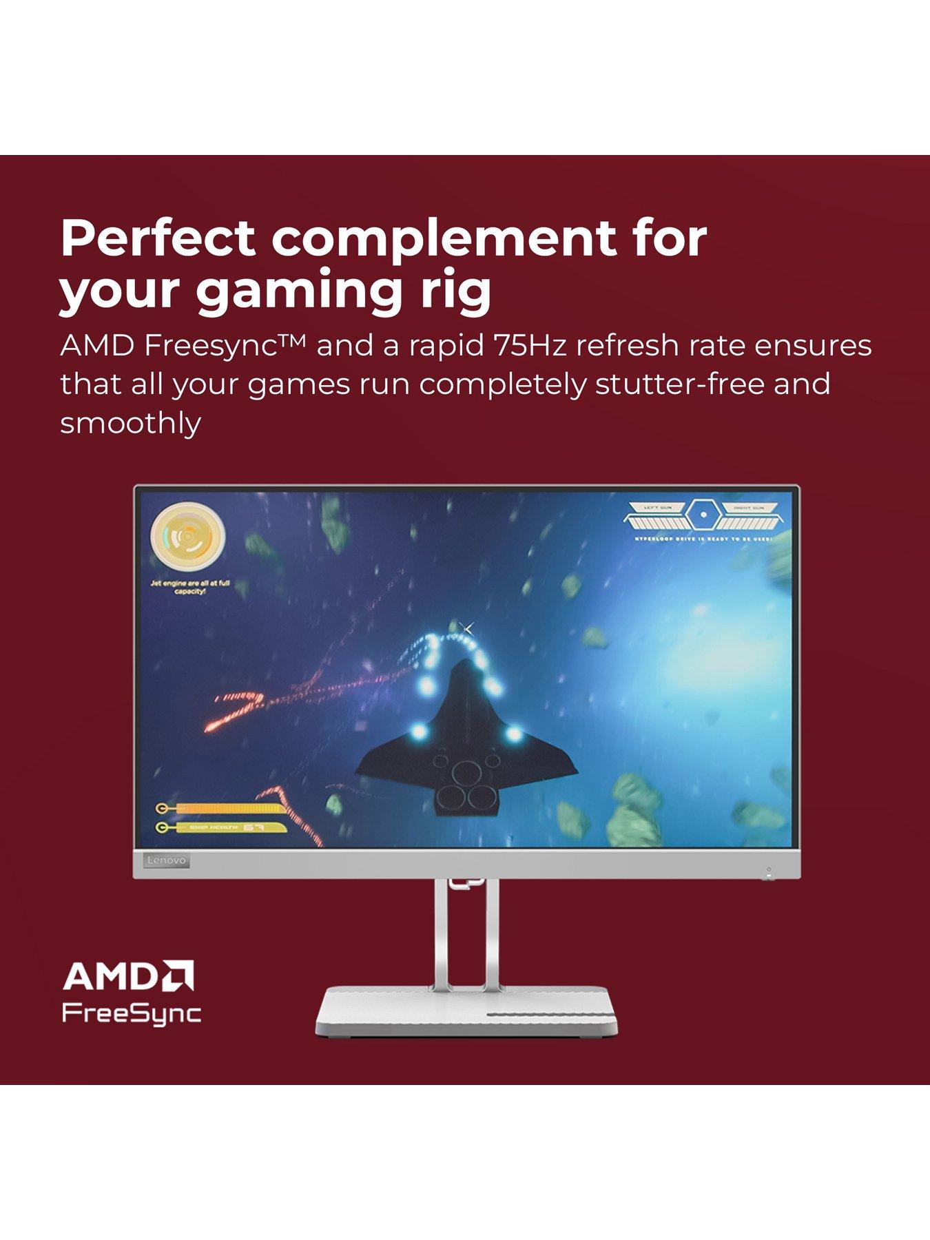 Image 6 of 7 of Lenovo L22e-40 22in, FHD(1920 x 1080), 75Hz, Freesync, VA, VESA Support, Adjustable Stand, Eyesafe 2.0, Monitor
