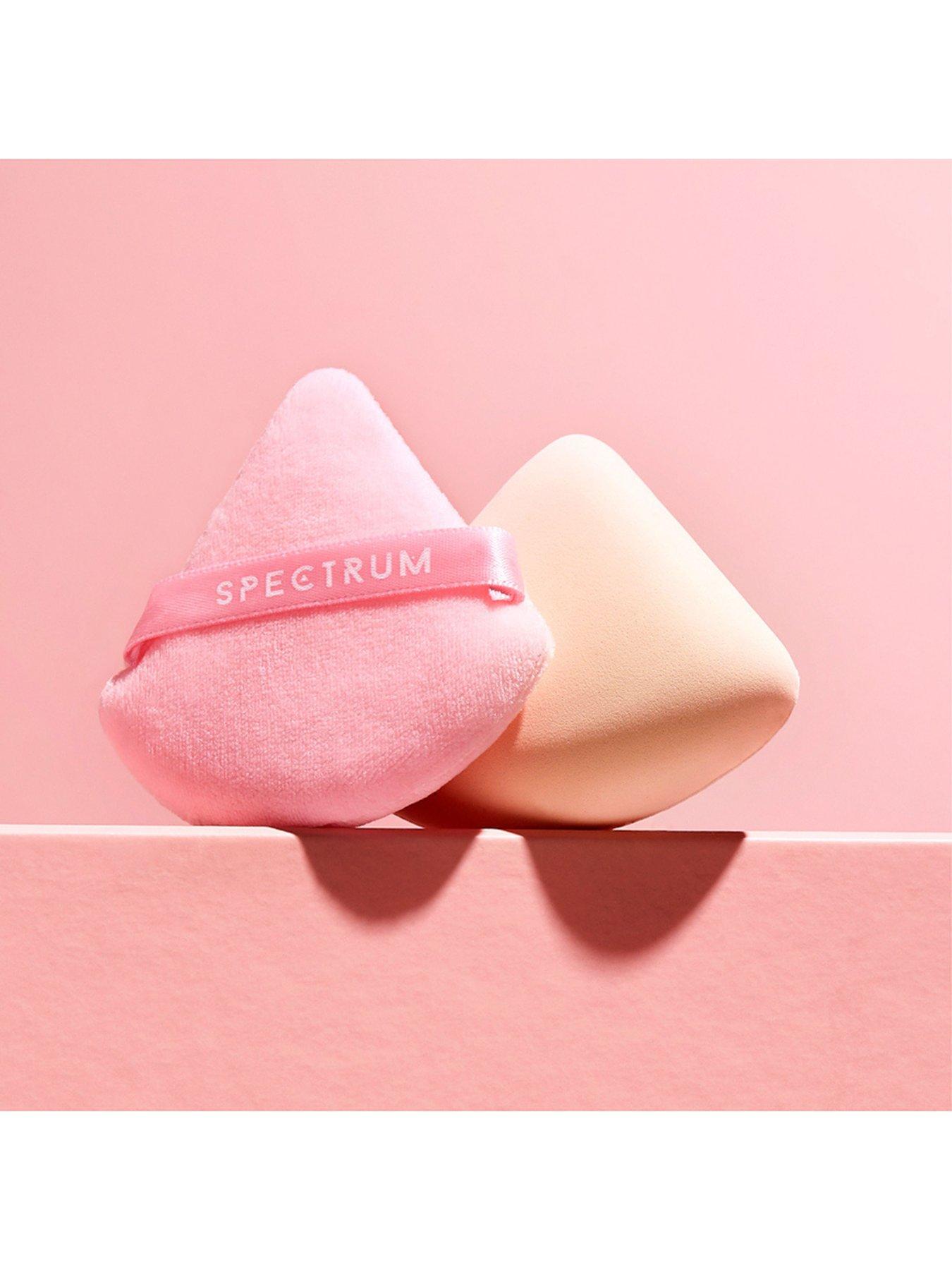 Image 4 of 4 of Spectrum Puffection Duo - Pink Velour and Marble Rubycell Puff