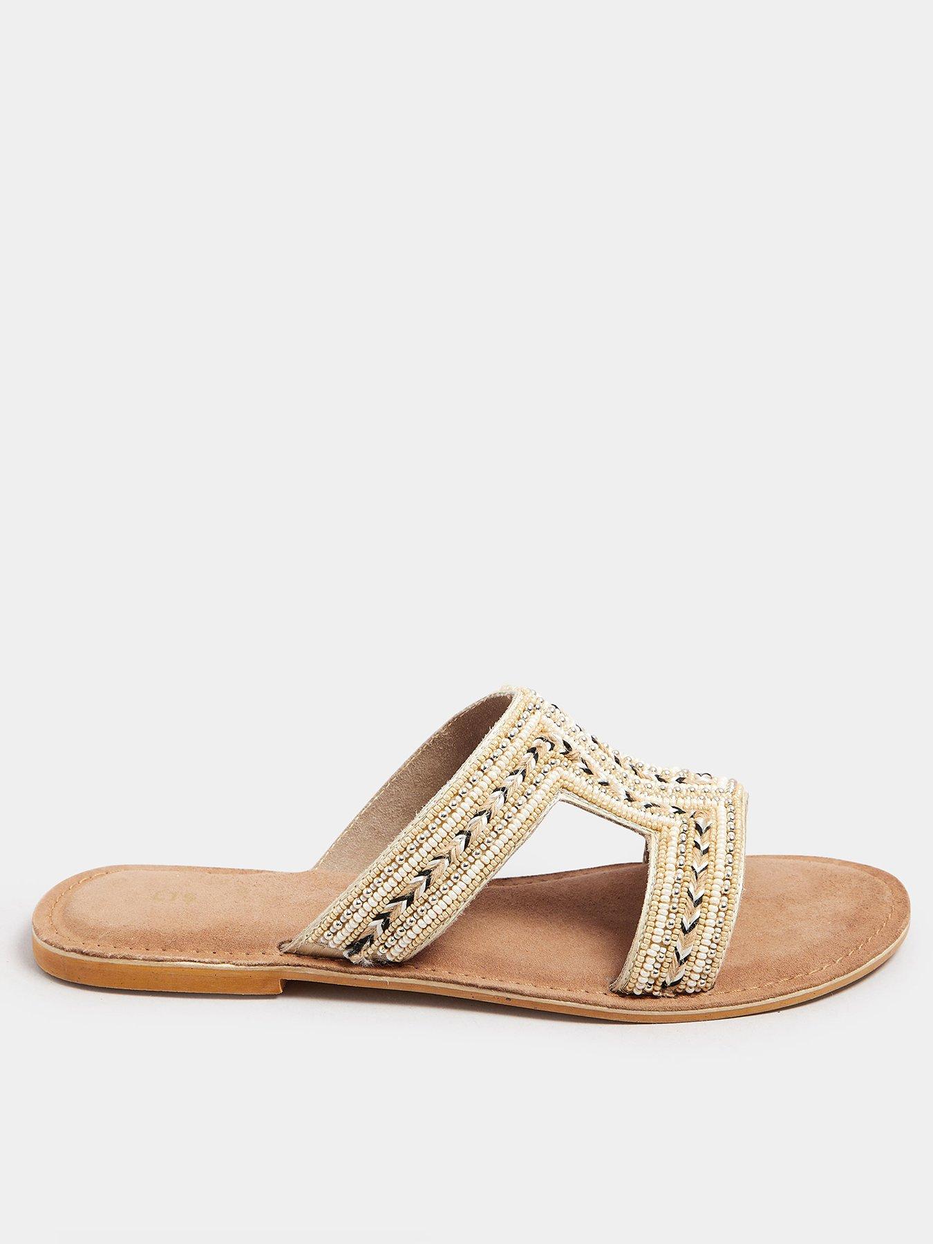 undefined Beaded Mule Sandal