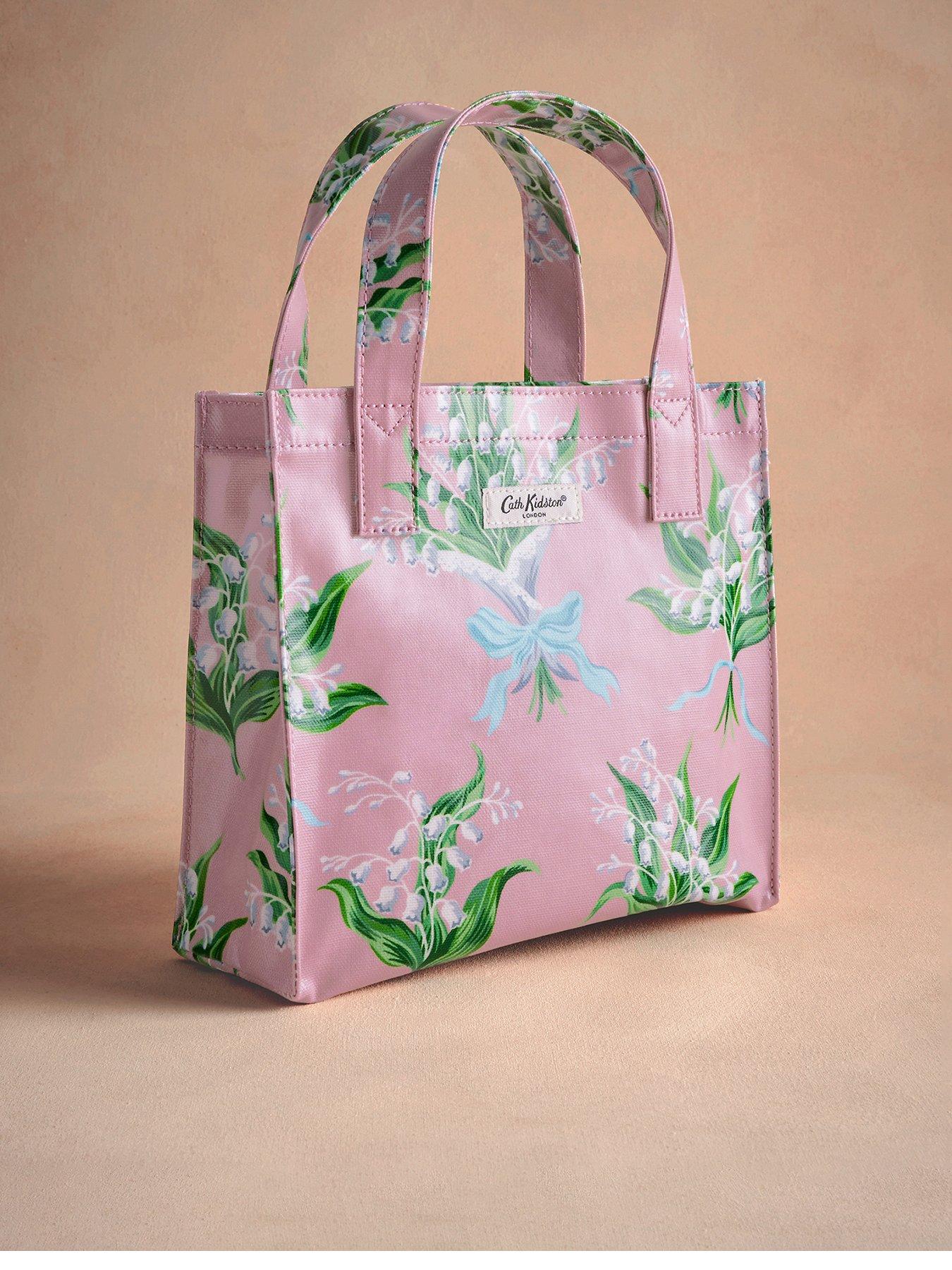 undefined Pink Lily Of The Valley Small Tote