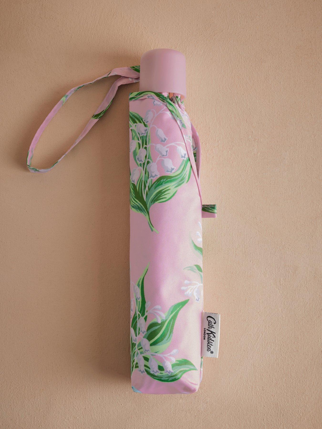 Image 4 of 4 of Cath Kidston Pink Lily Of The Valley Umberella