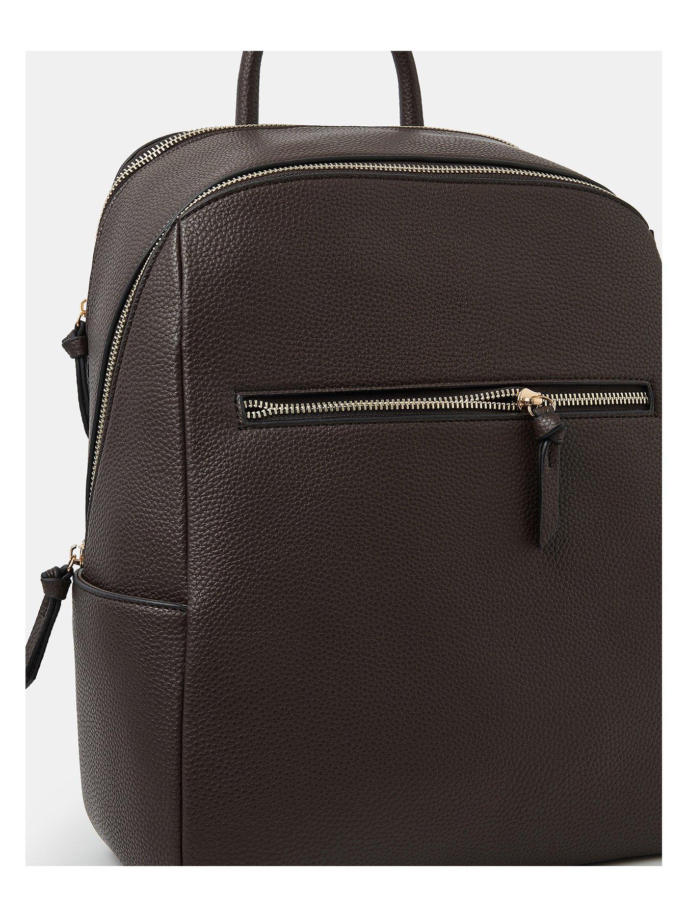 Accessorize Amber Backpack - Chocolate | Very