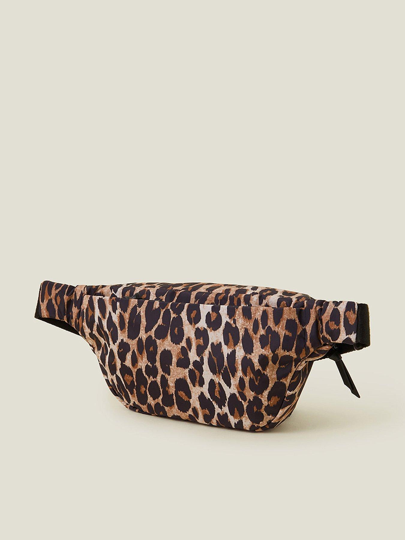 Accessorize Leopard Nylon Bum Bag - Leopard | Very