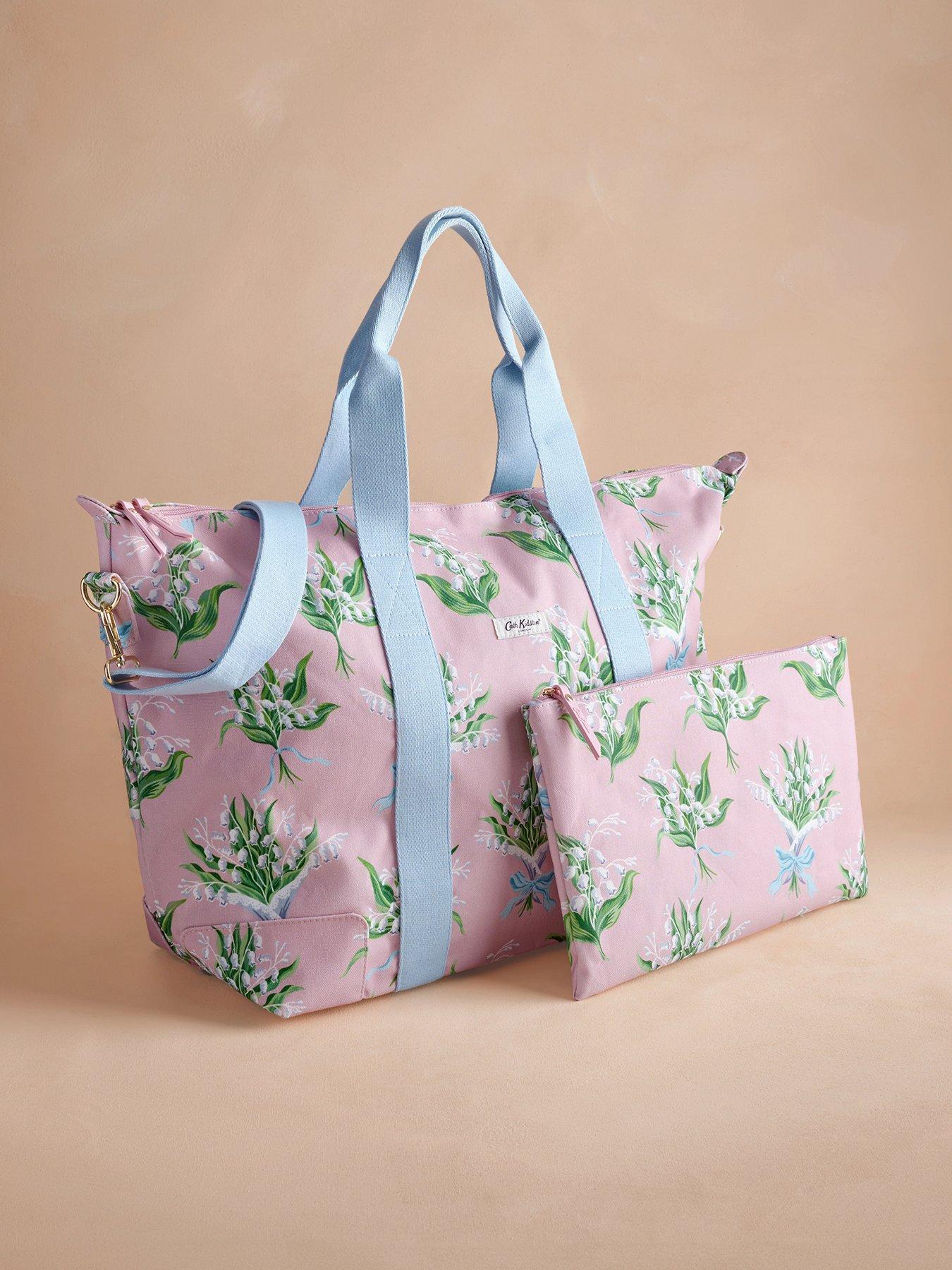 Cath Kidston Pink Lily Of The Valley Overnight Bag Very
