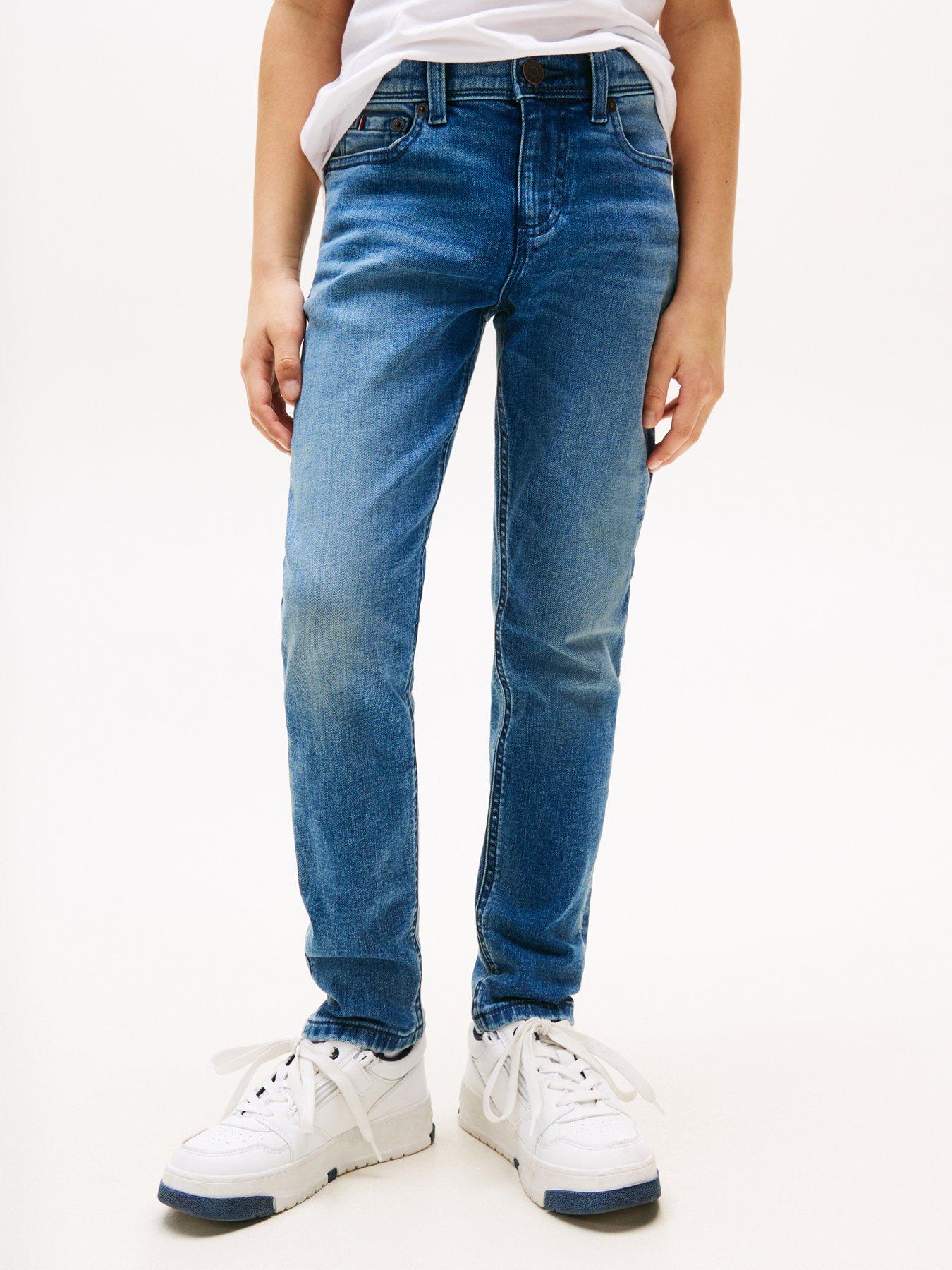 Tommy Hilfiger: Boys Scanton Vintage Denim Jeans - Blue