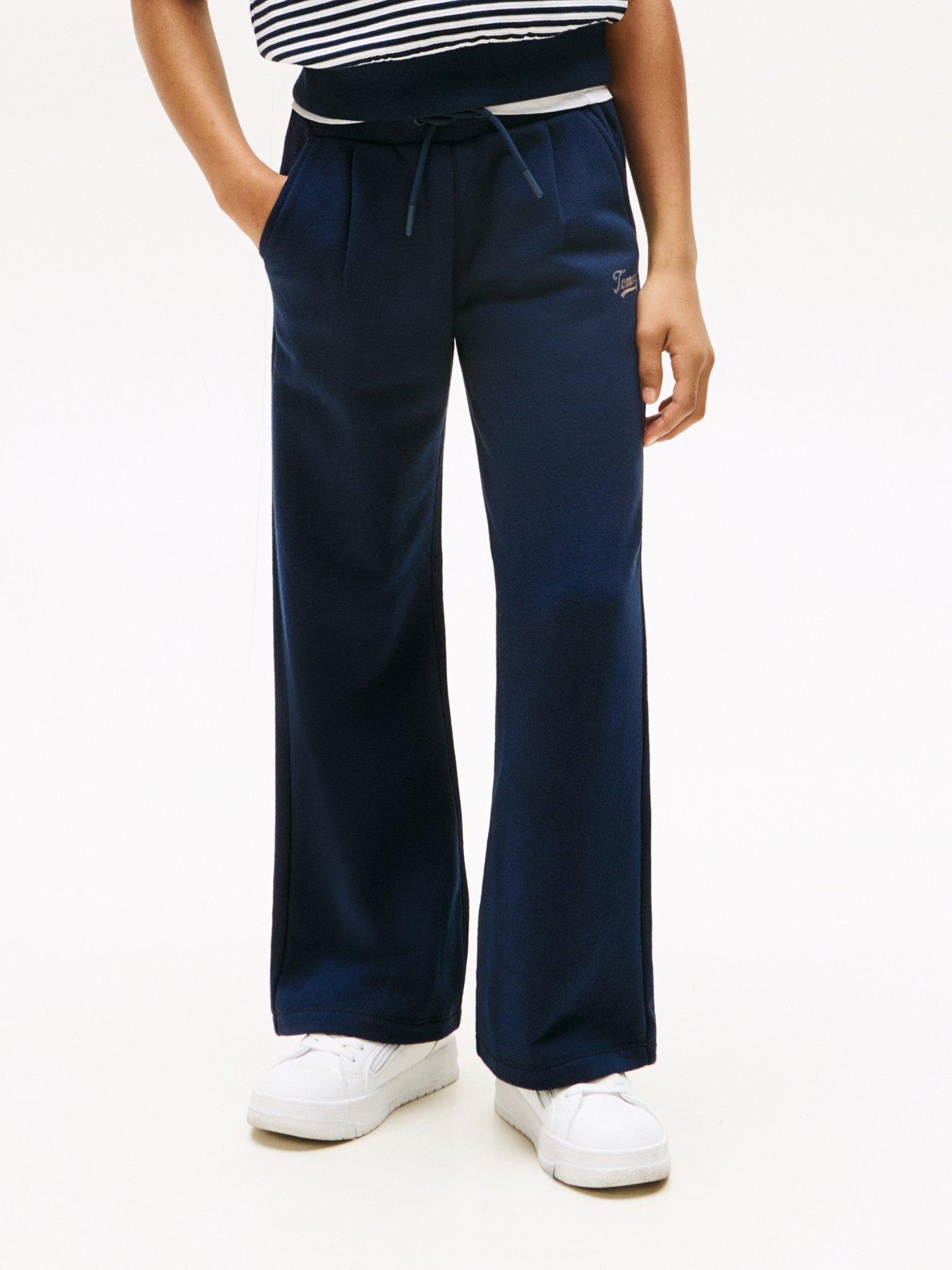 undefined Girls Script Sweatpants - Navy