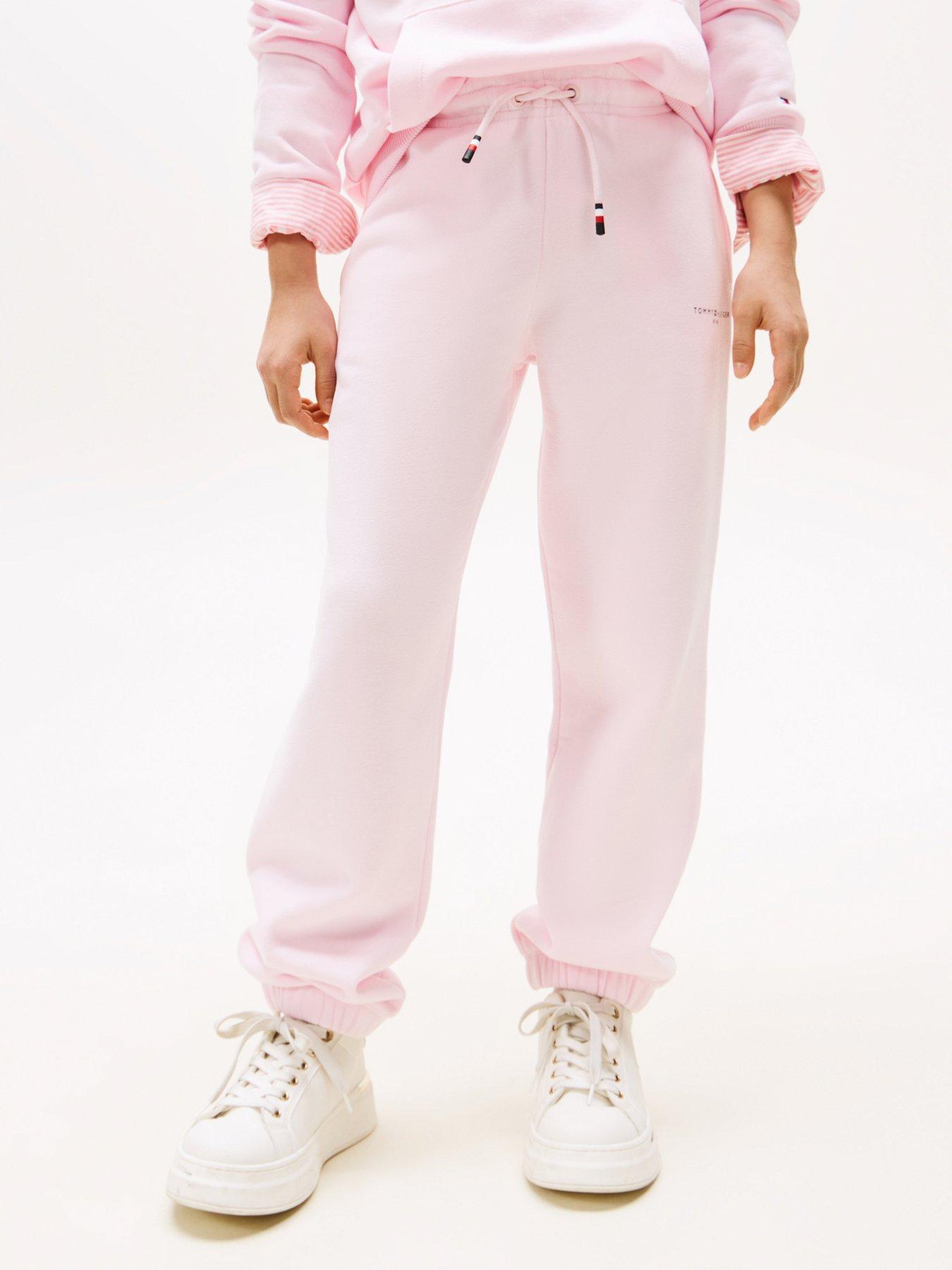 undefined Girls Mini Corp Sweatpants - Light Pink