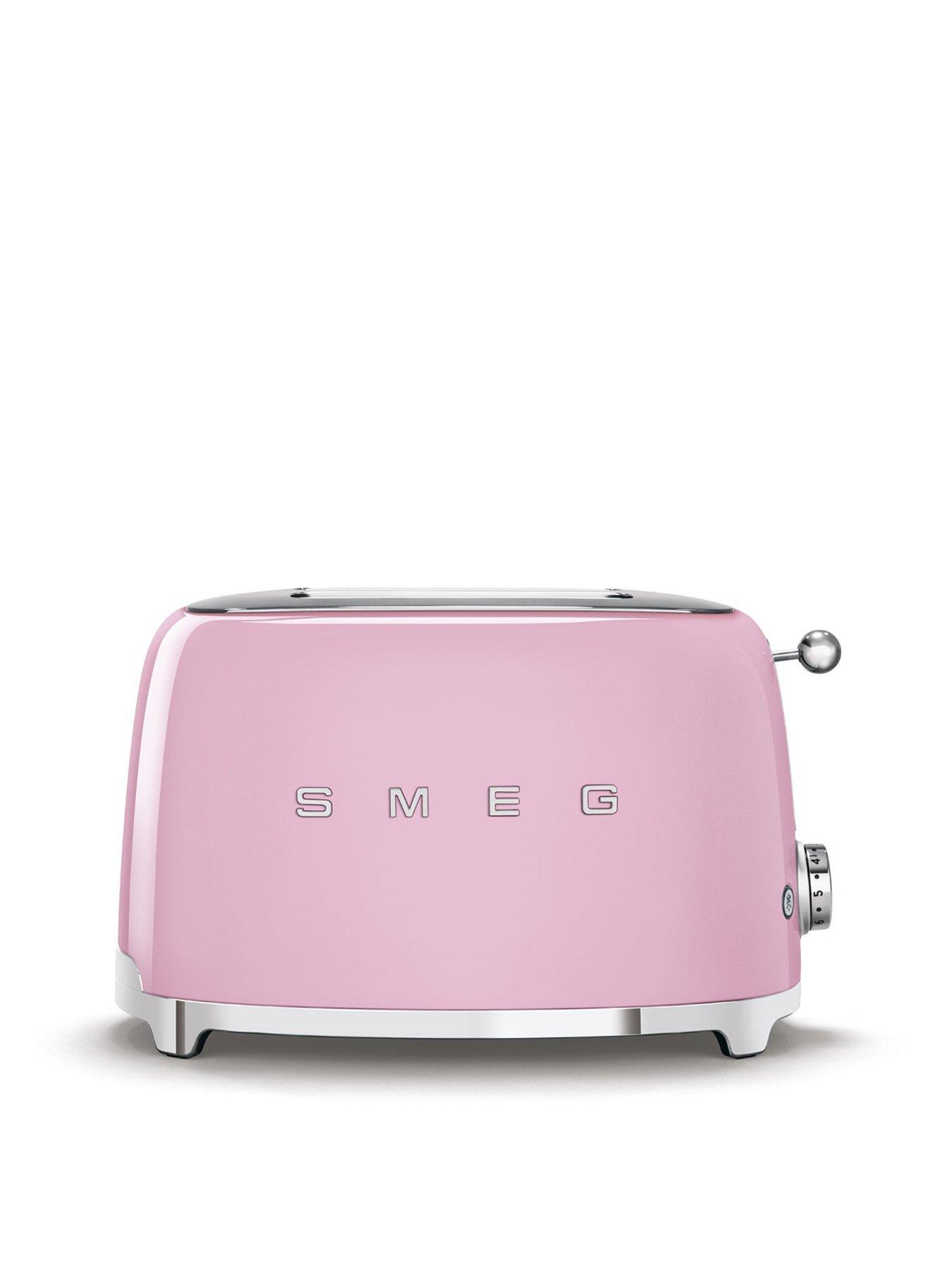 Image 3 of 6 of Smeg EEJB114 50s&nbsp;Retro Style Kettle and 2-Slice Toaster - Pastel Pink
