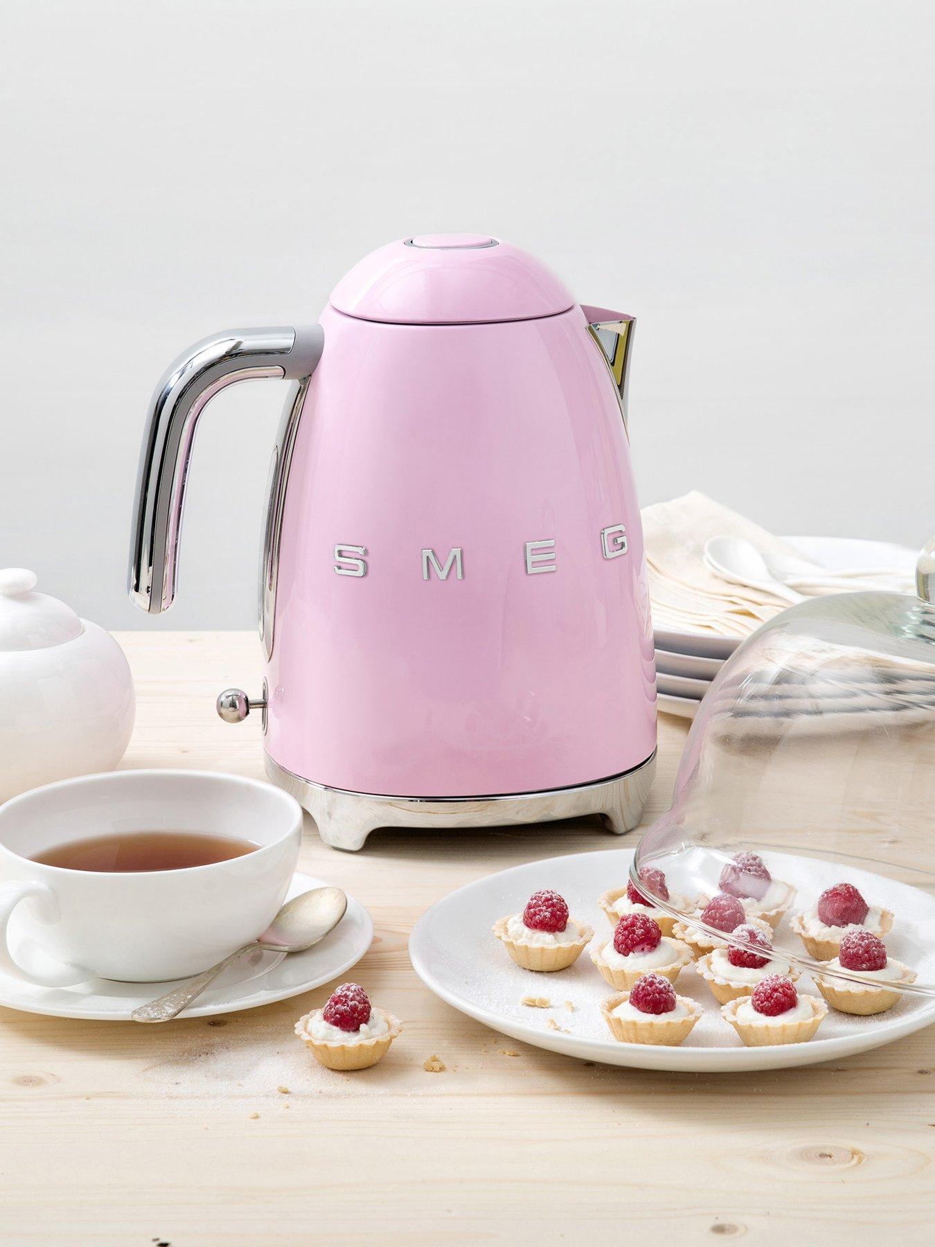 Image 4 of 6 of Smeg EEJB114 50s&nbsp;Retro Style Kettle and 2-Slice Toaster - Pastel Pink