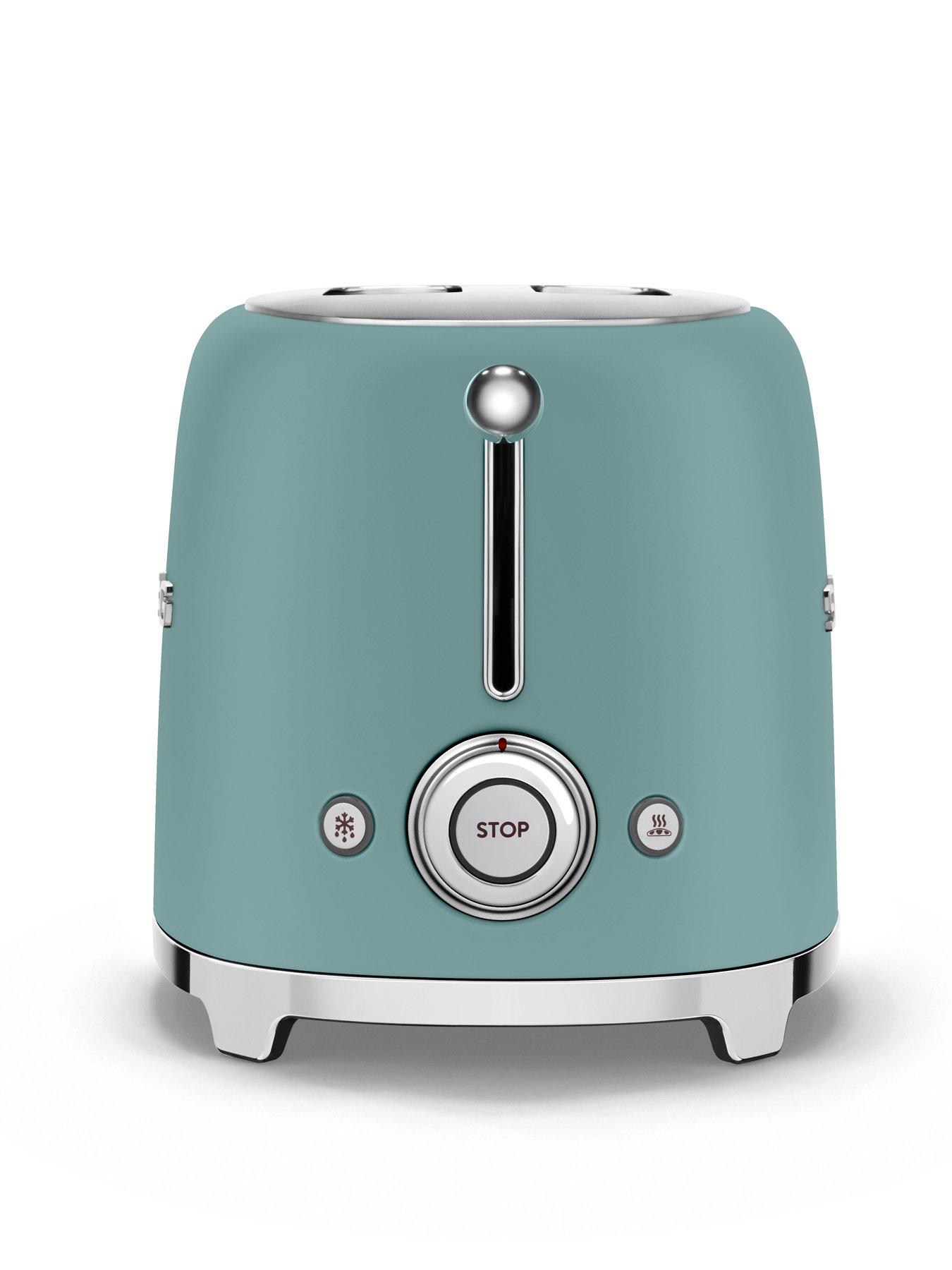 Image 5 of 6 of Smeg EEJB289 50s&nbsp;Retro Style Kettle and 2-Slice Toaster - Emerald Green
