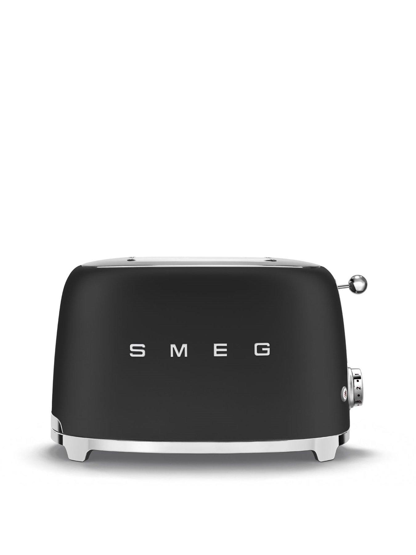 Image 3 of 6 of Smeg EEJB154 50s&nbsp;Retro Style Kettle and 2-Slice Toaster - Matte Black