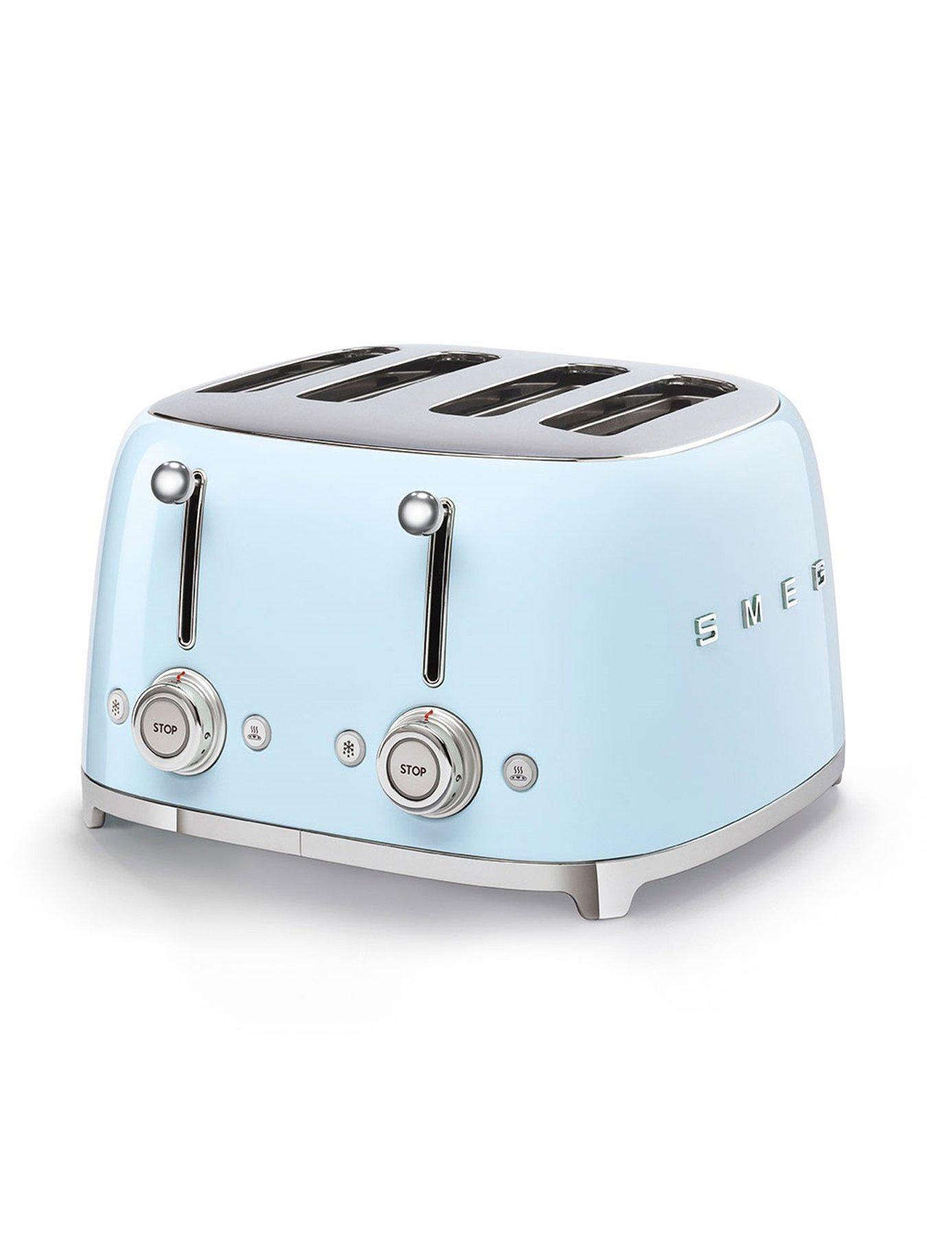 Image 5 of 6 of Smeg EEJB165 50s&nbsp;Retro Style Kettle and 4-Slice Toaster - Pastel Blue