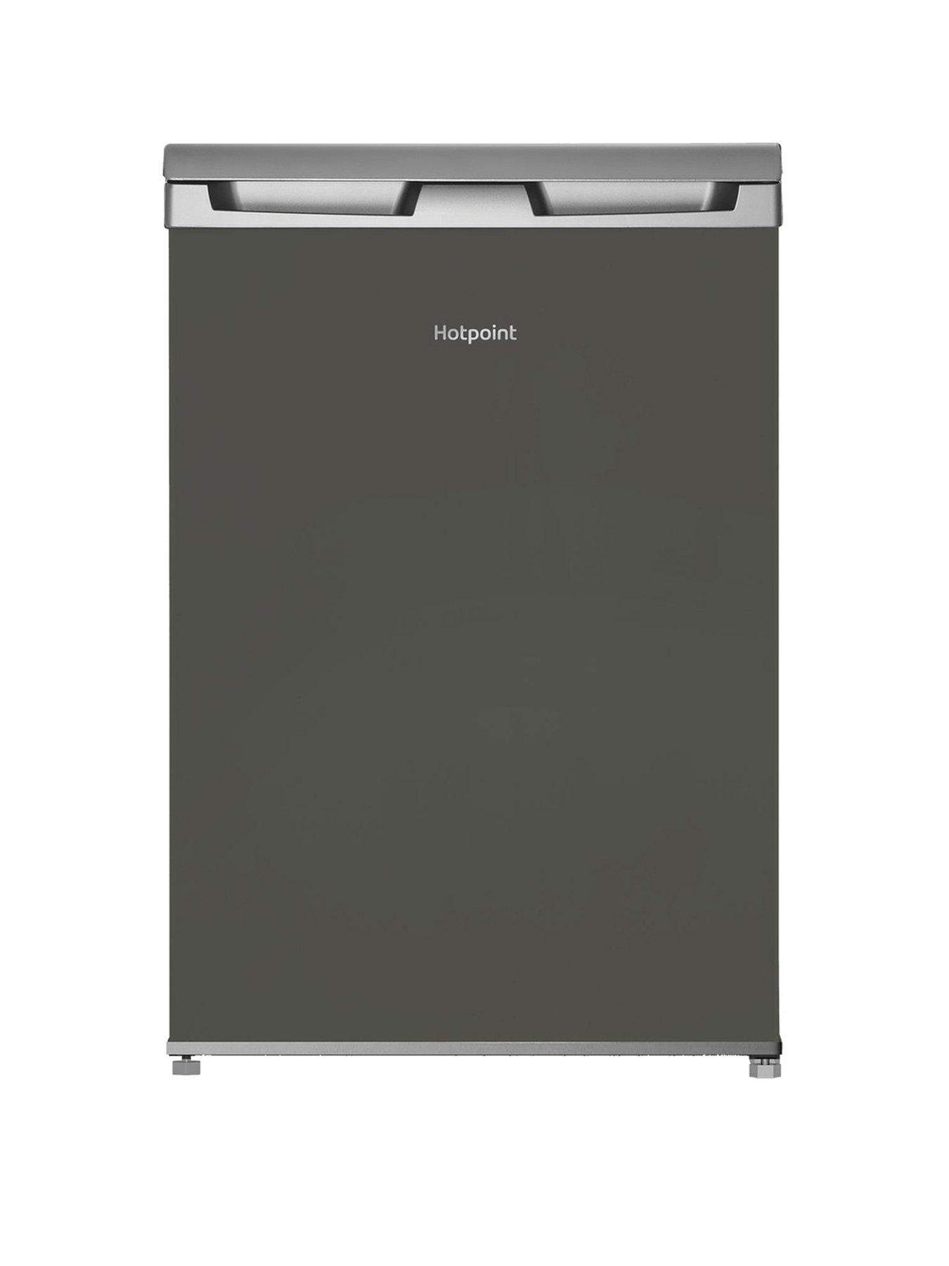 undefined H55R1112XUK Freestanding Undercounter Fridge - Stainless Steel