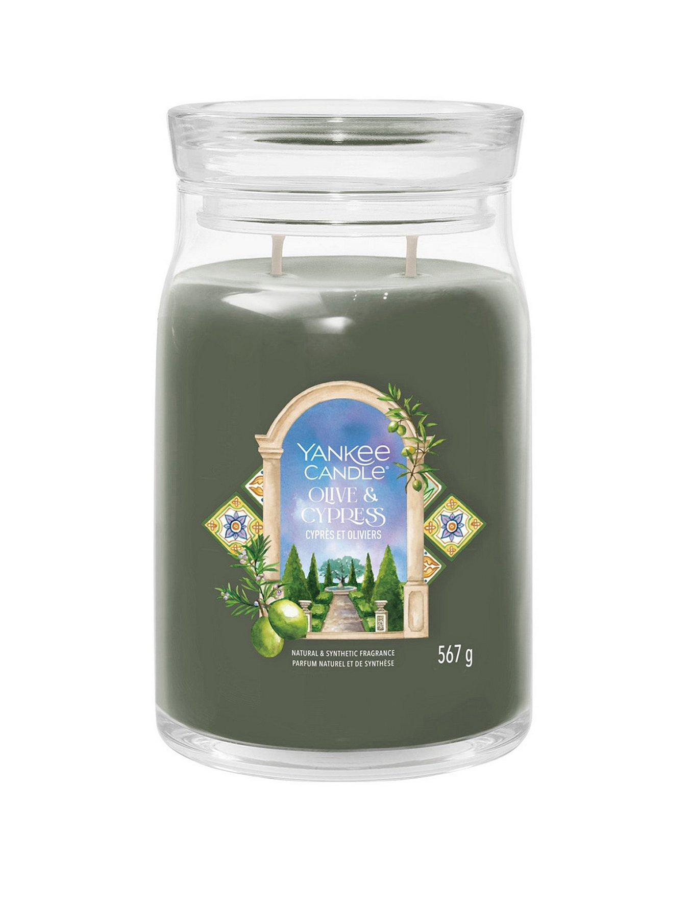 Image 2 of 7 of Yankee Candle Signature Large Jar - Olive &amp; Cypress