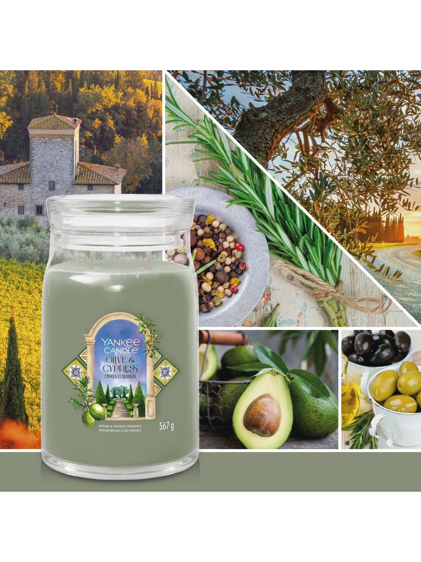 Image 6 of 7 of Yankee Candle Signature Large Jar - Olive &amp; Cypress