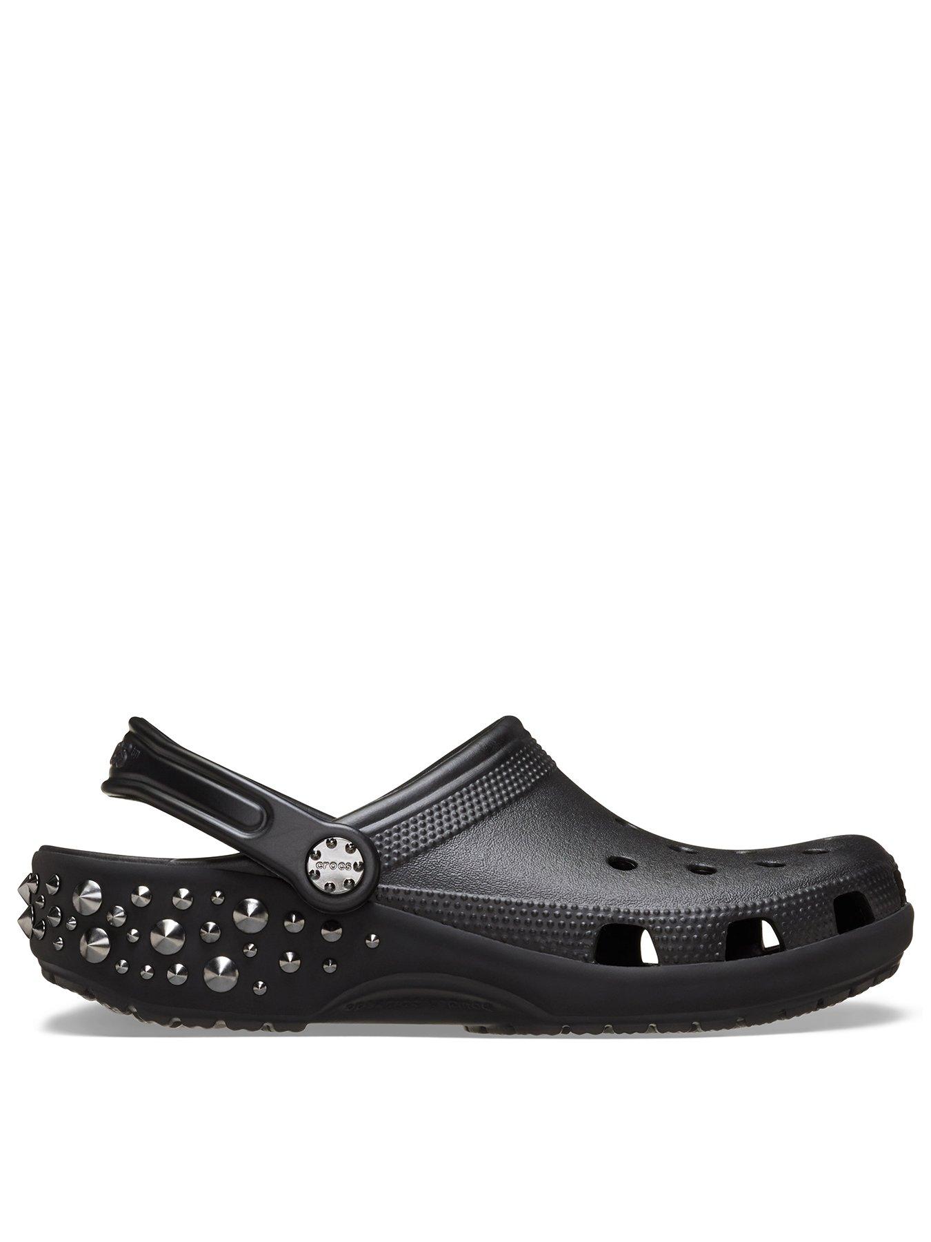 Crocs Classic Studded Clog - Black