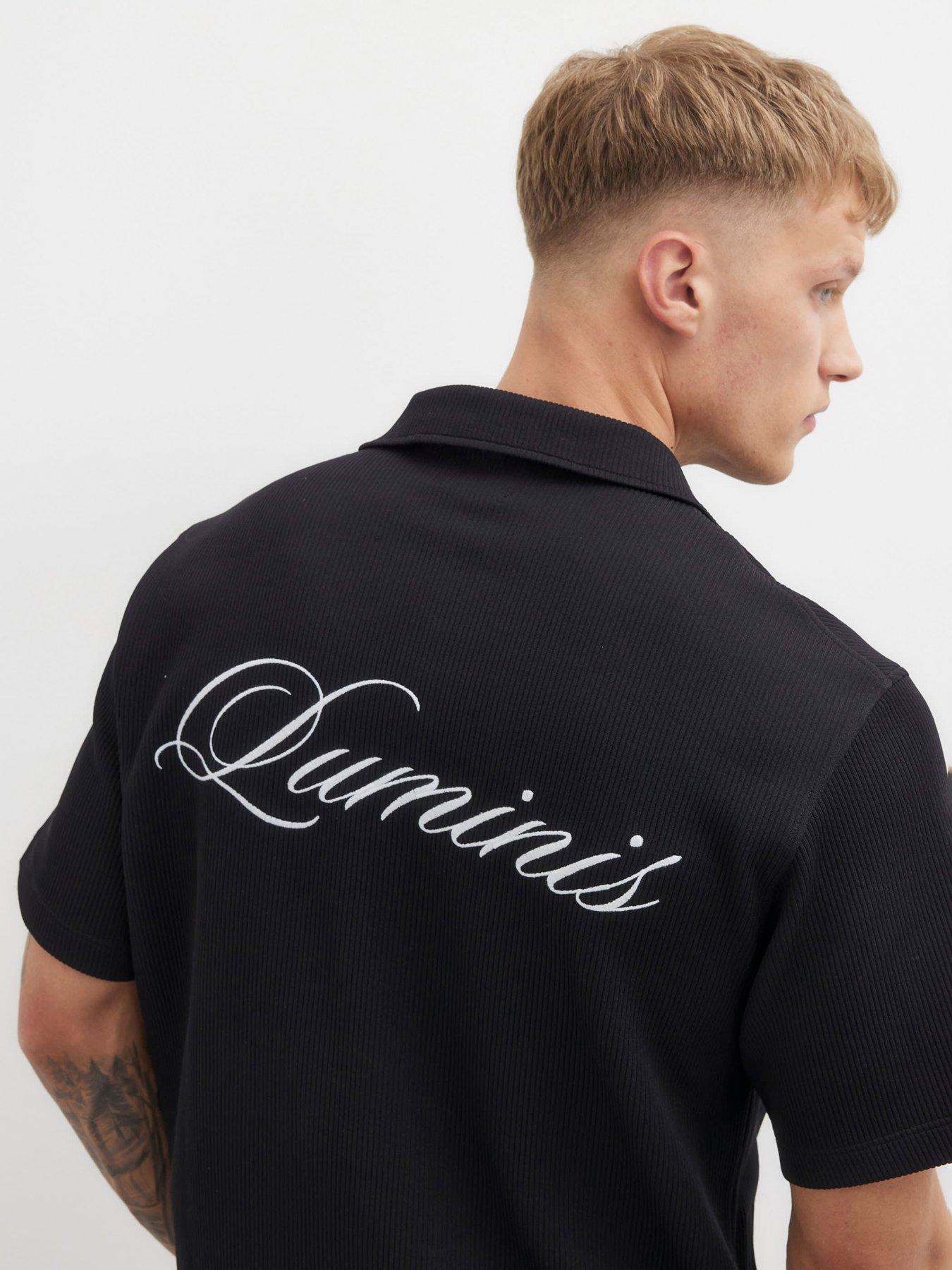 undefined River Island Regular Fit Luminis Quilted Shirt