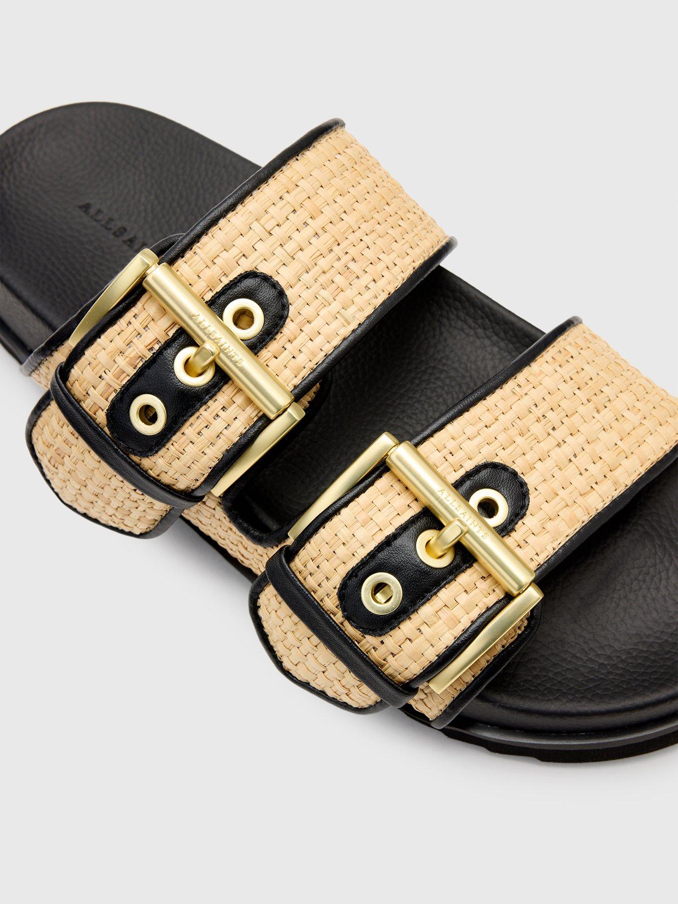 Image 6 of 6 of AllSaints Sian Raffia Sandal