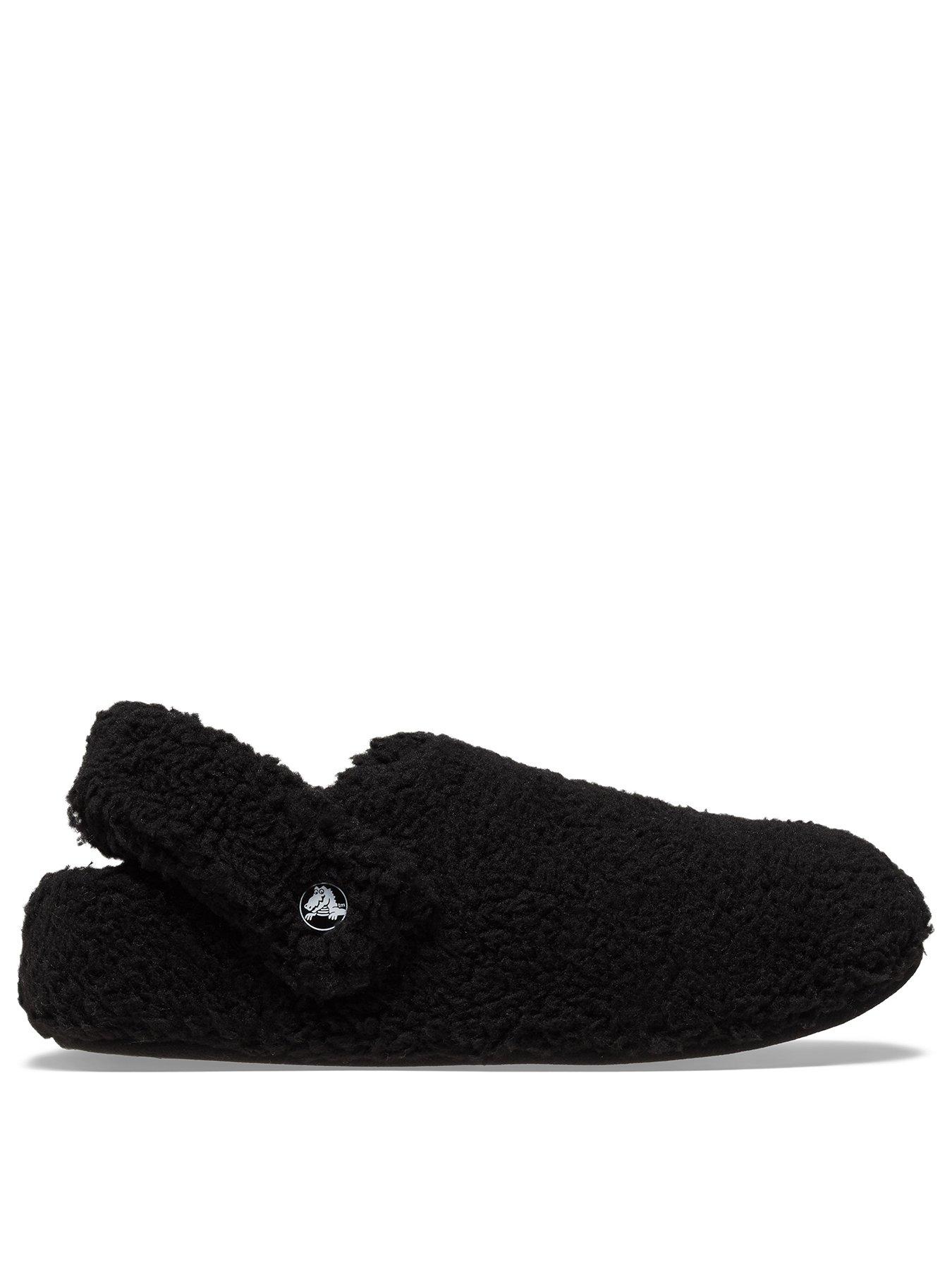 Crocs Black Classic Cozzzy Slippers - Image 11