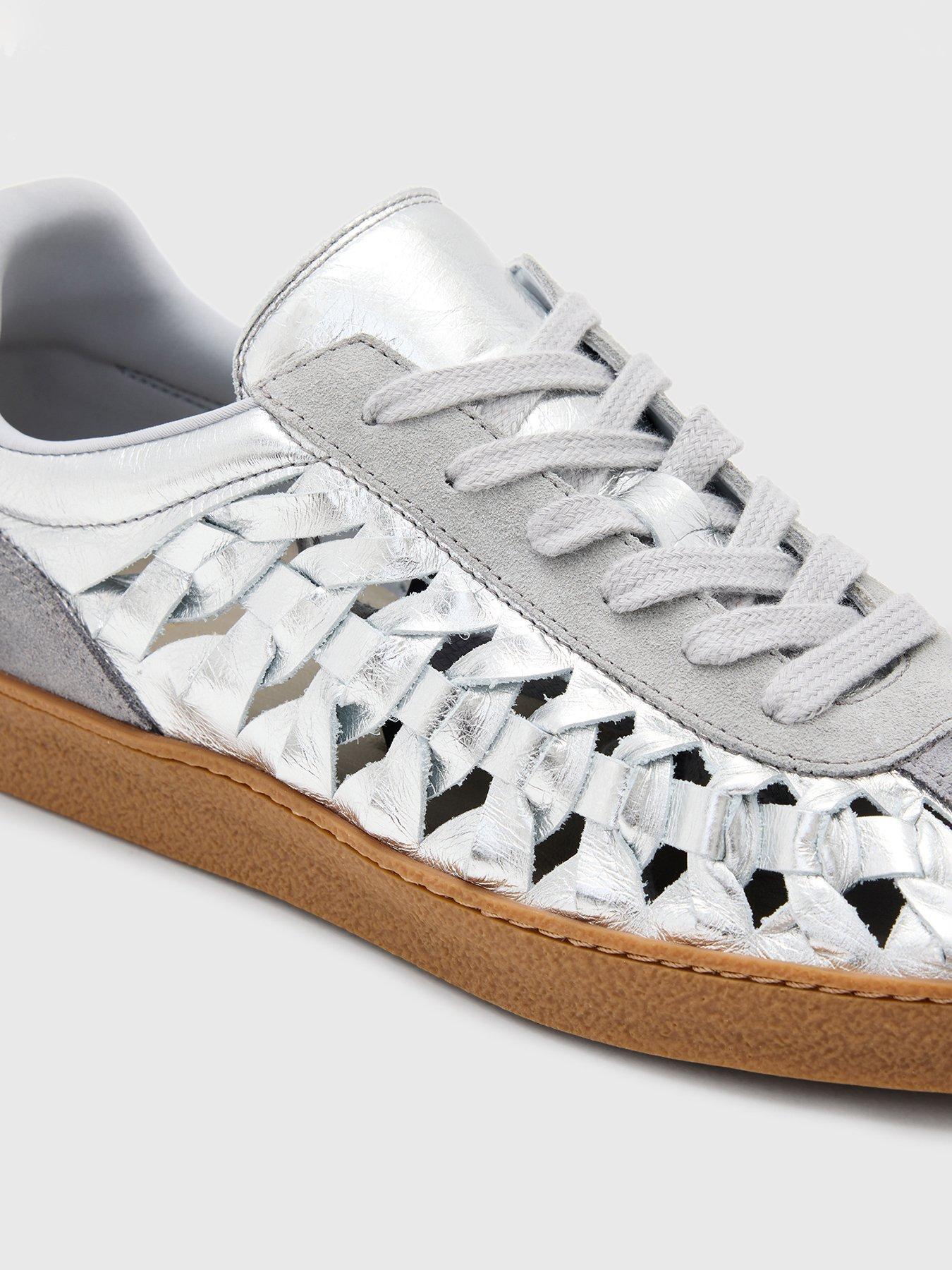 Allsaints Womens Velma Woven Sneaker Sneaker Shoes AllSaints Velma