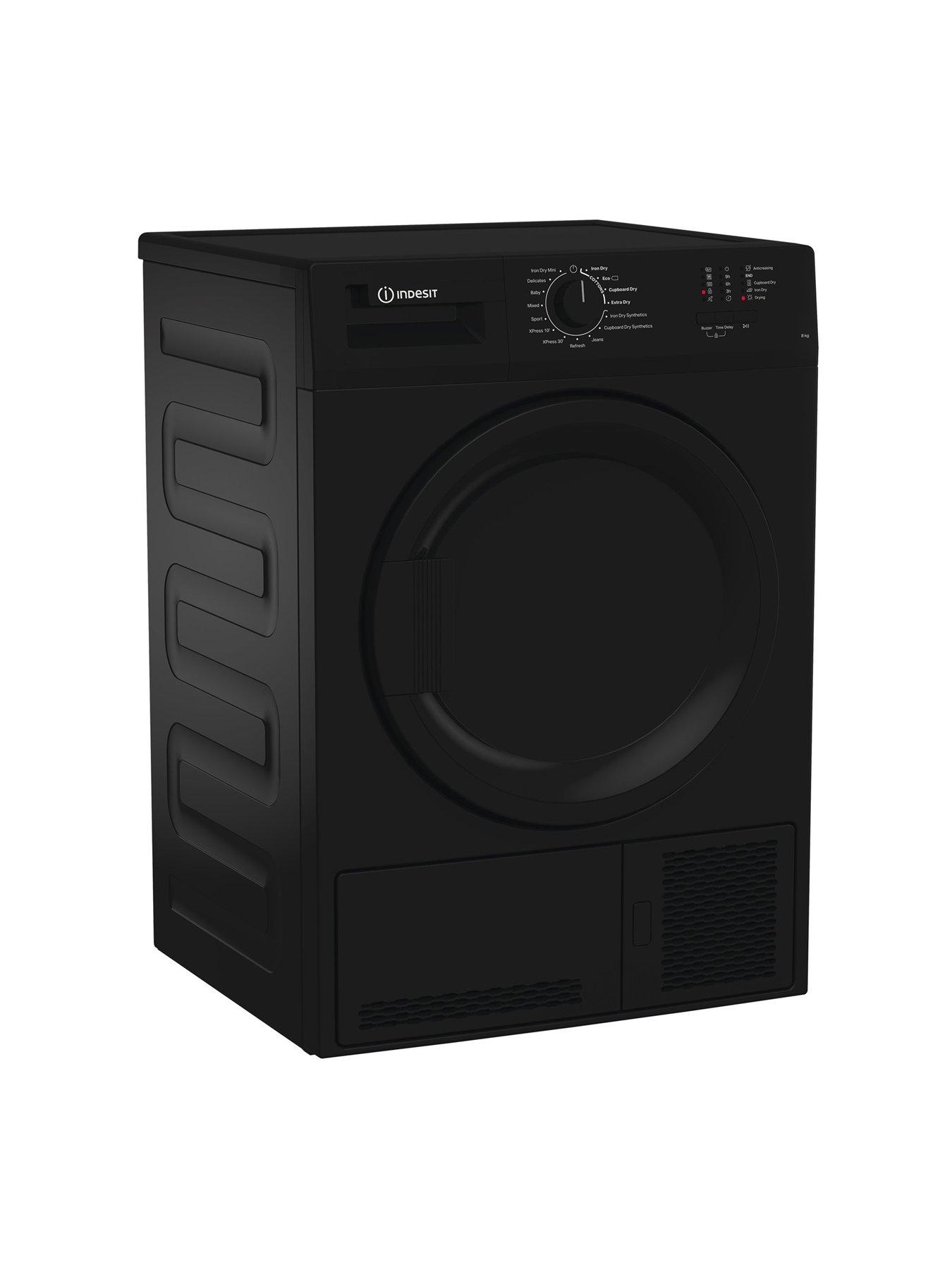 Image 3 of 5 of Indesit CYDC82BBGLUK 8kg Condenser Dryer - Black