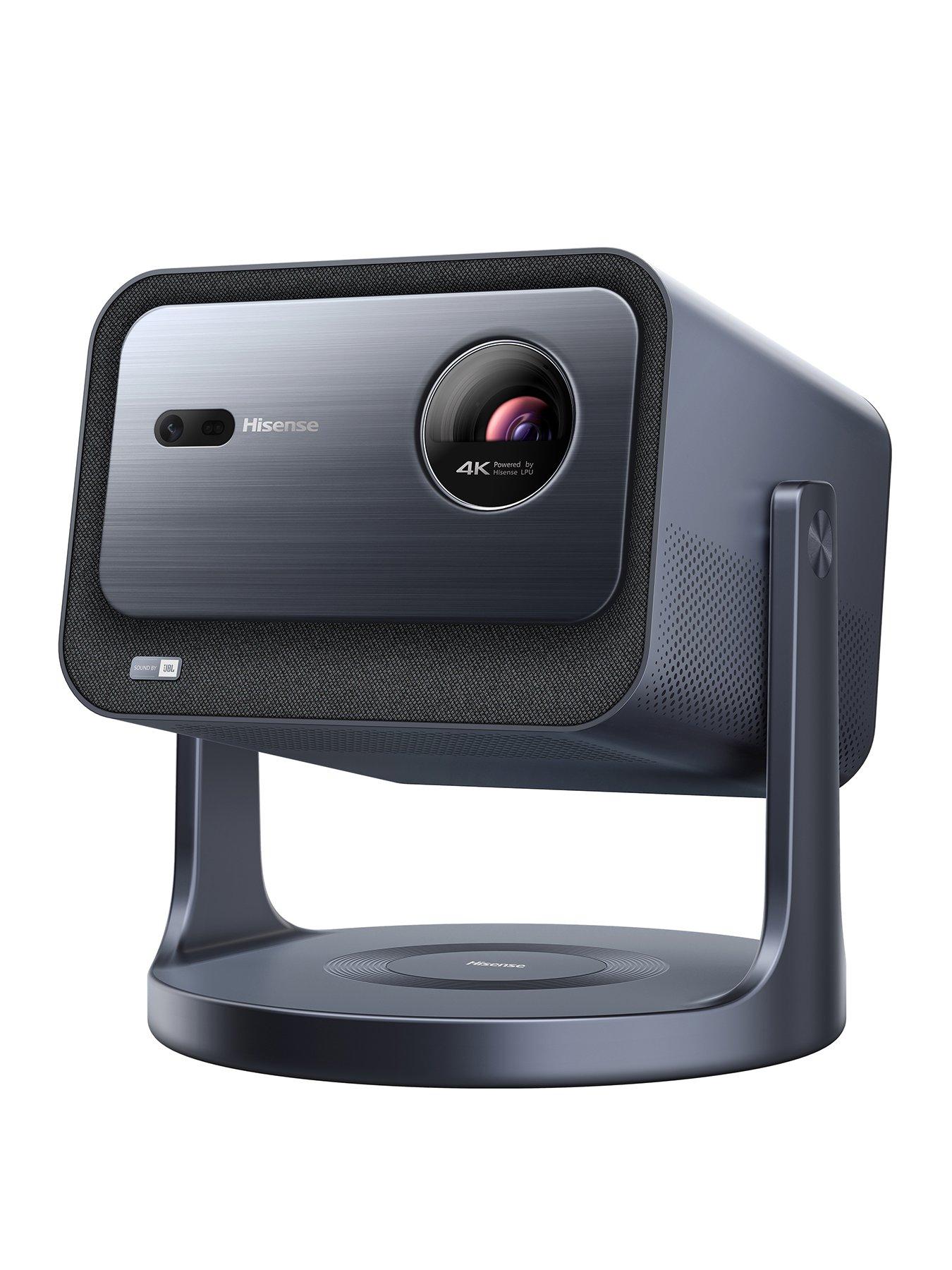 Image 1 of 8 of Hisense C2TUK 4k TriChroma Smart Mini Projector