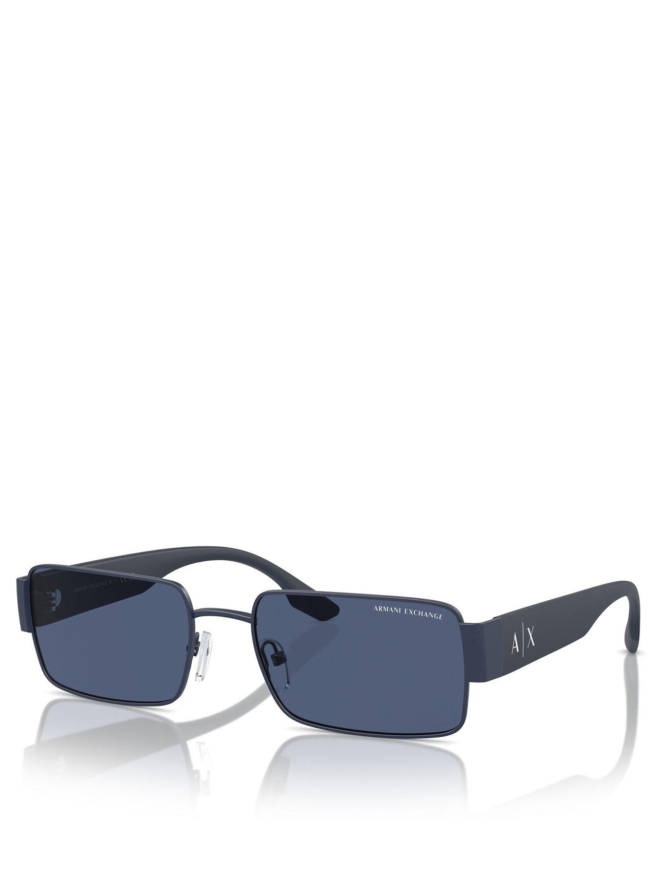 undefined 0ax2052s Rectangle Sunglasses-navy