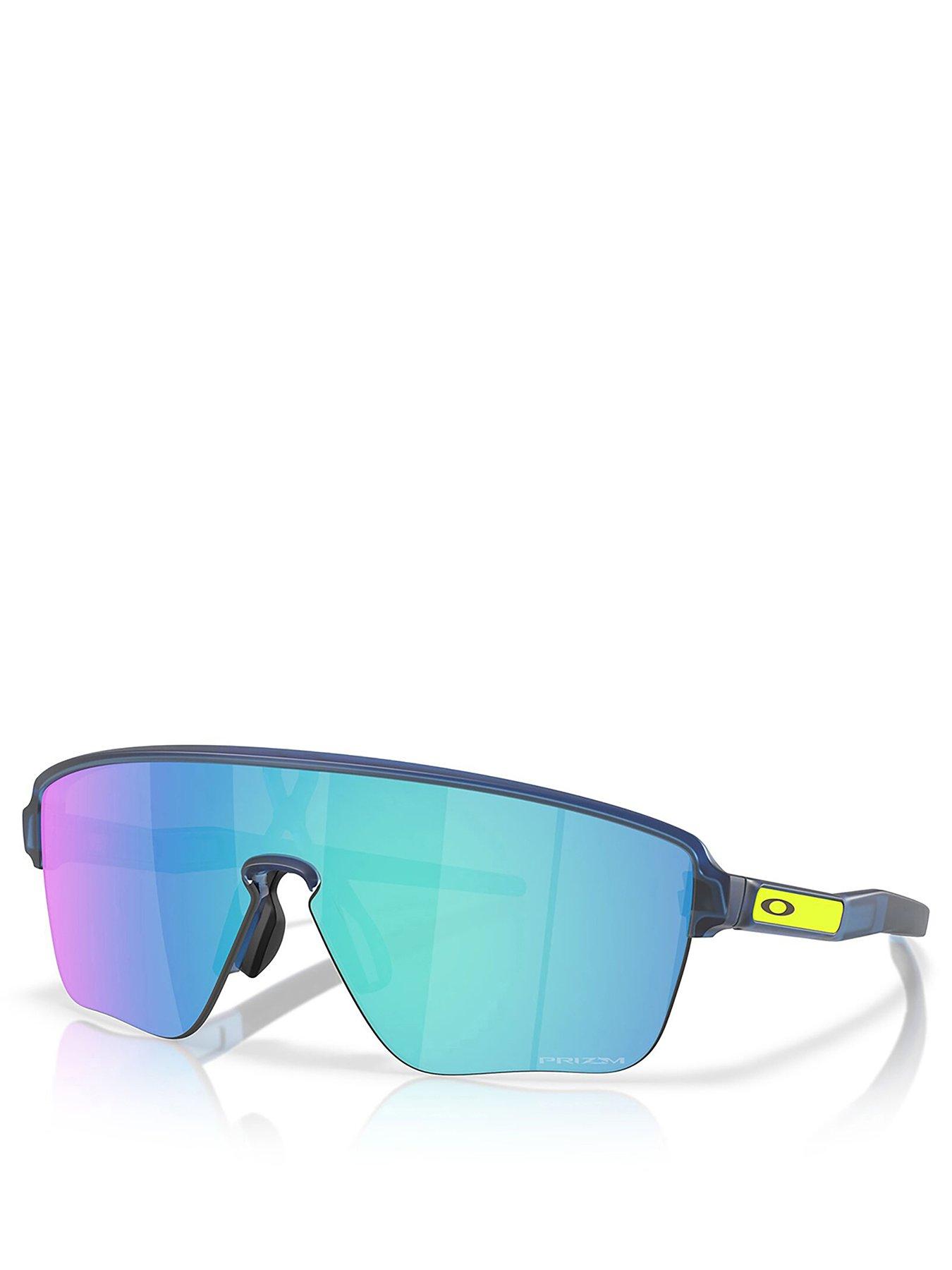Oakley Corridor SQ Rectangle Sunglasses - Blue