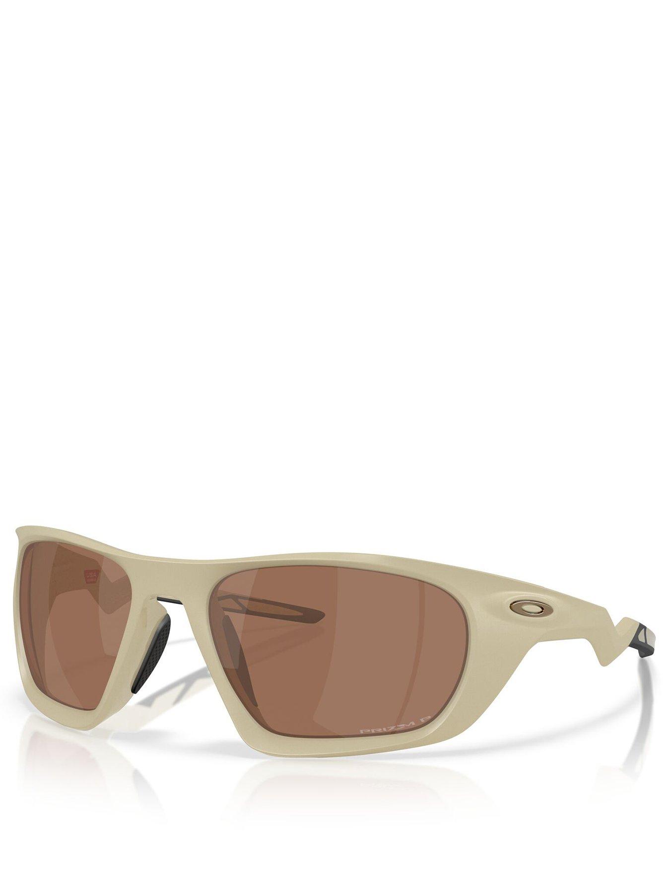 Oakley Lateralis Rectangle Sunglasses - Light Brown
