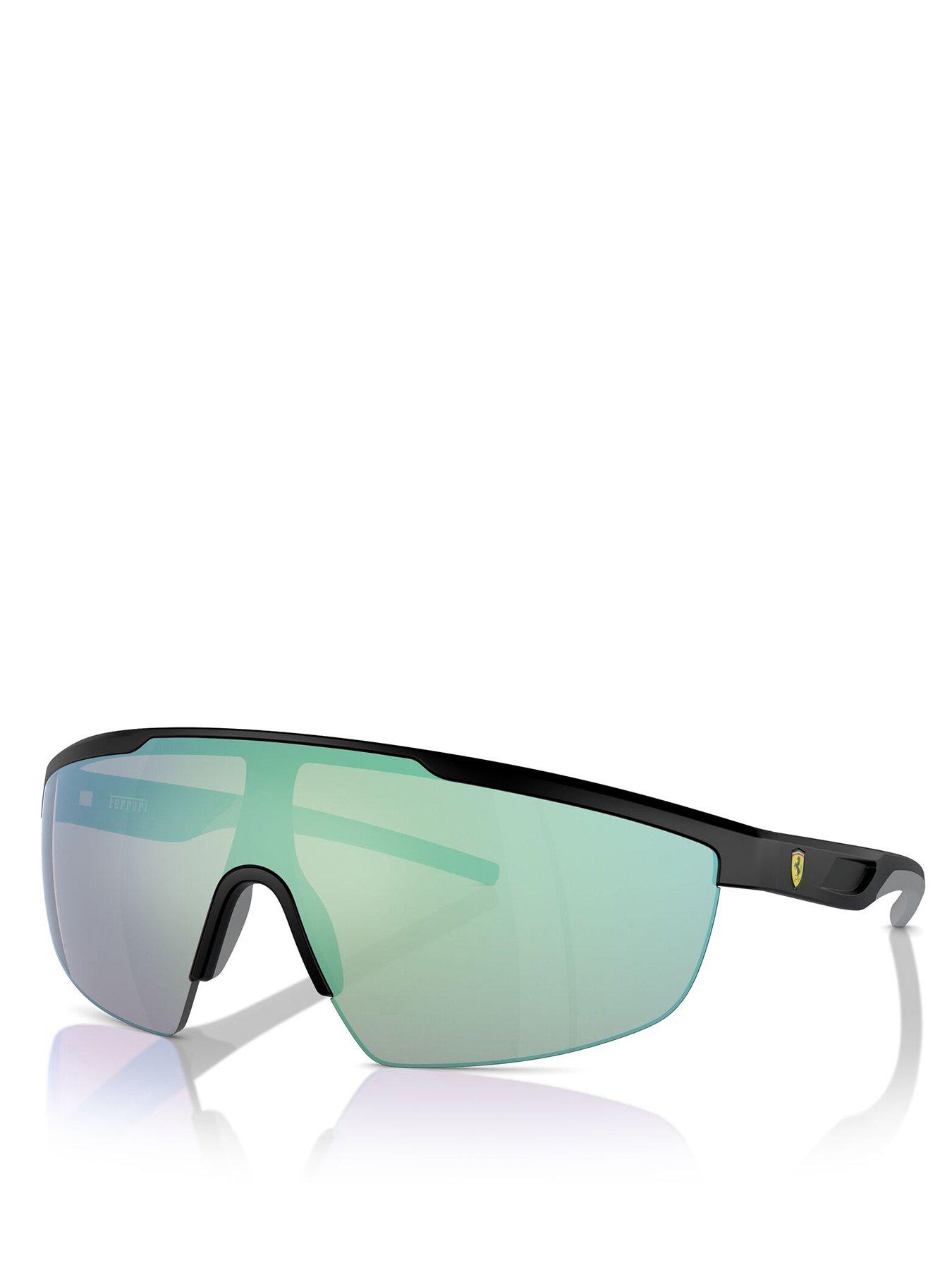 Ferrari Scuderia 0fz6005u Rectangle Sunglasses-black